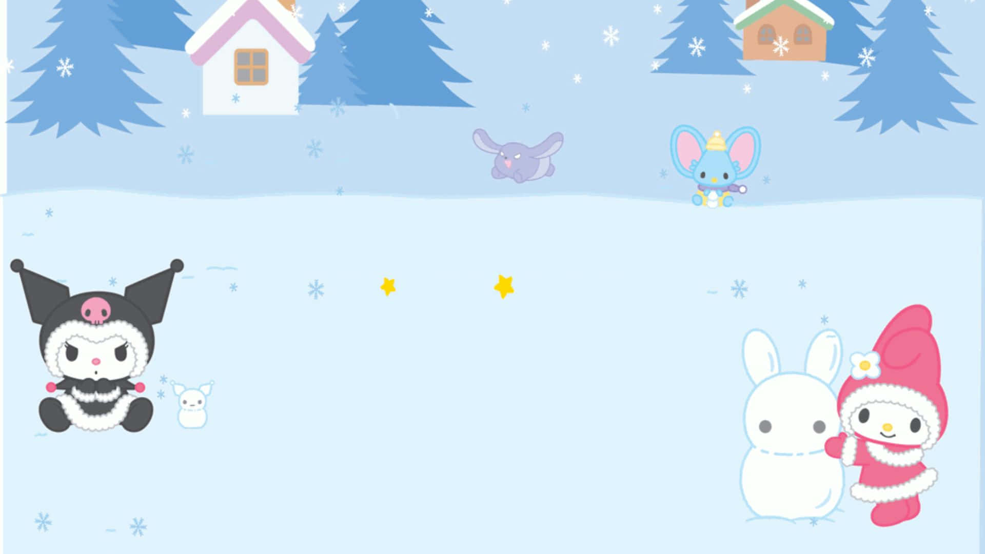 Kuromi Christmas Wallpaper