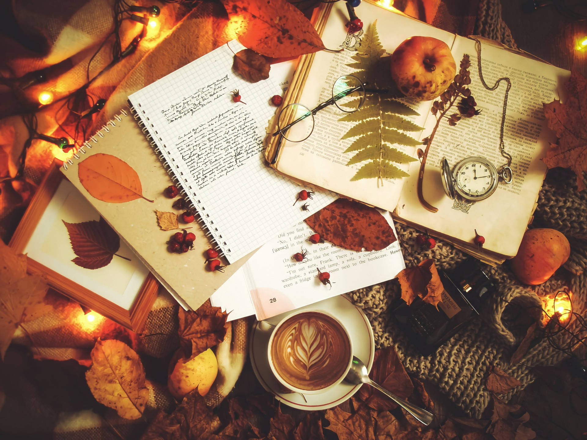 Cute Fall Aesthetic Background