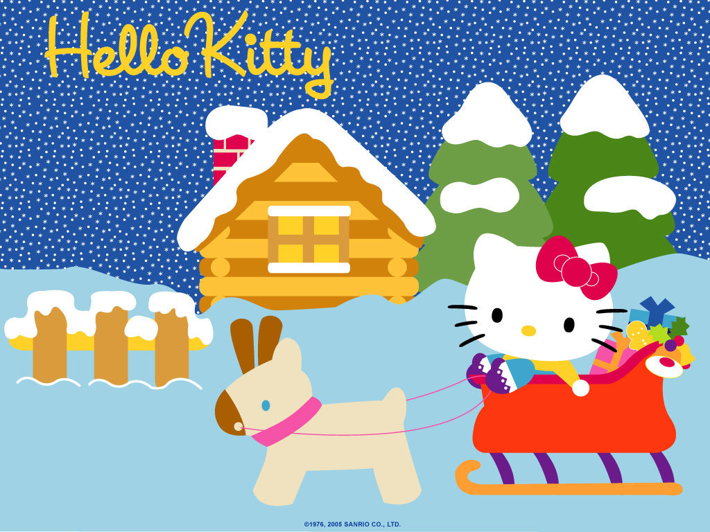 Hello Kitty Christmas Picture