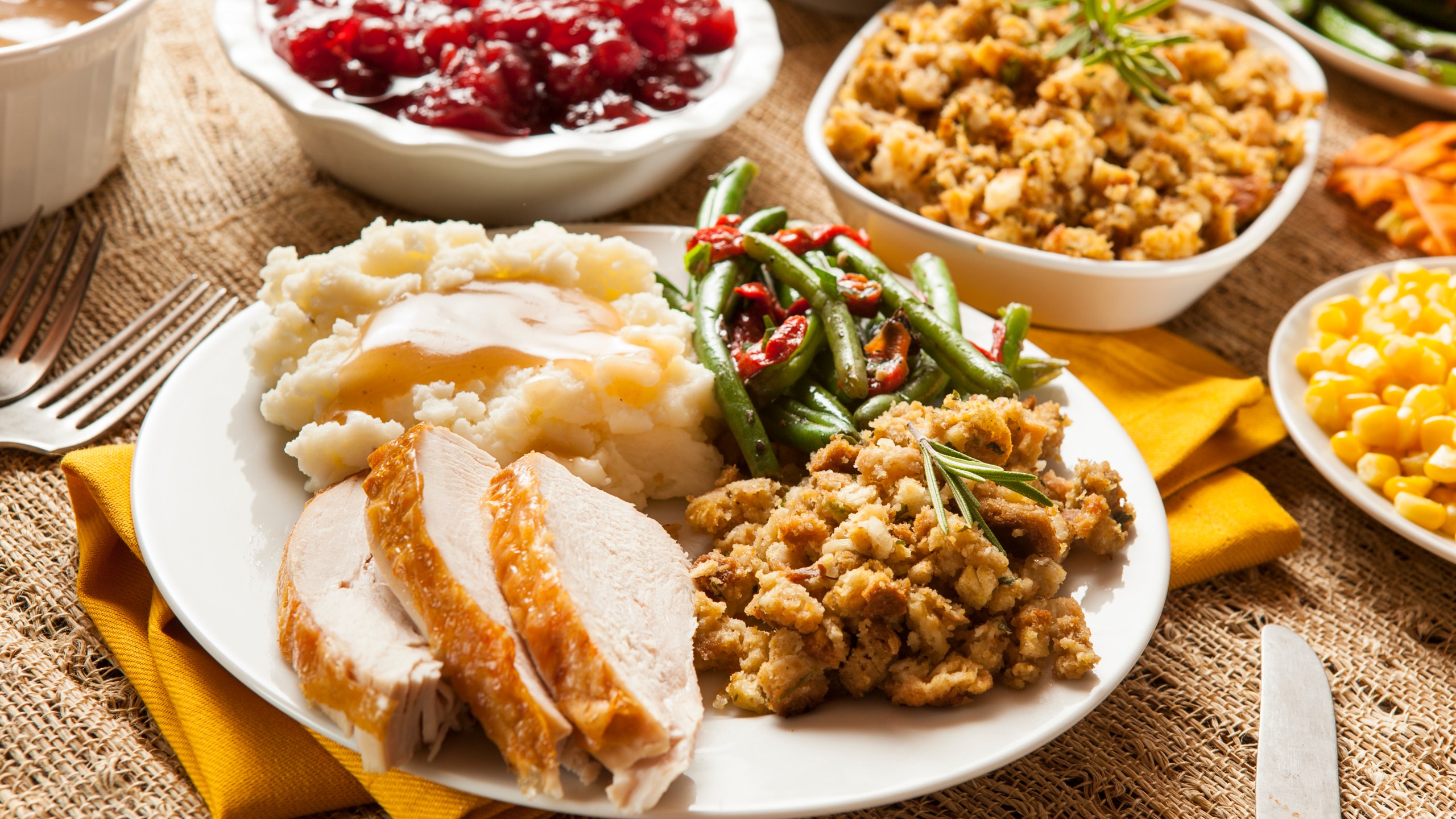 Free Thanksgiving meals in Southern WV