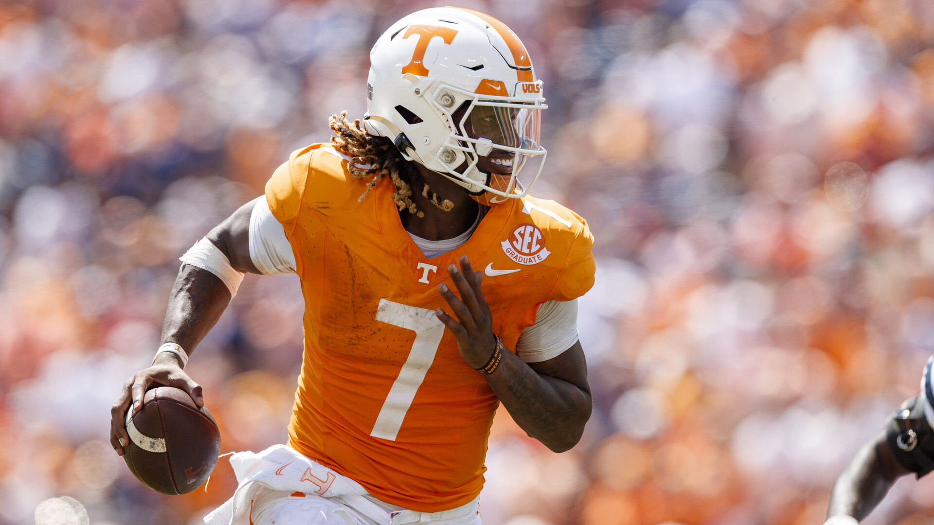 Joe Milton III of Tennessee Athletics