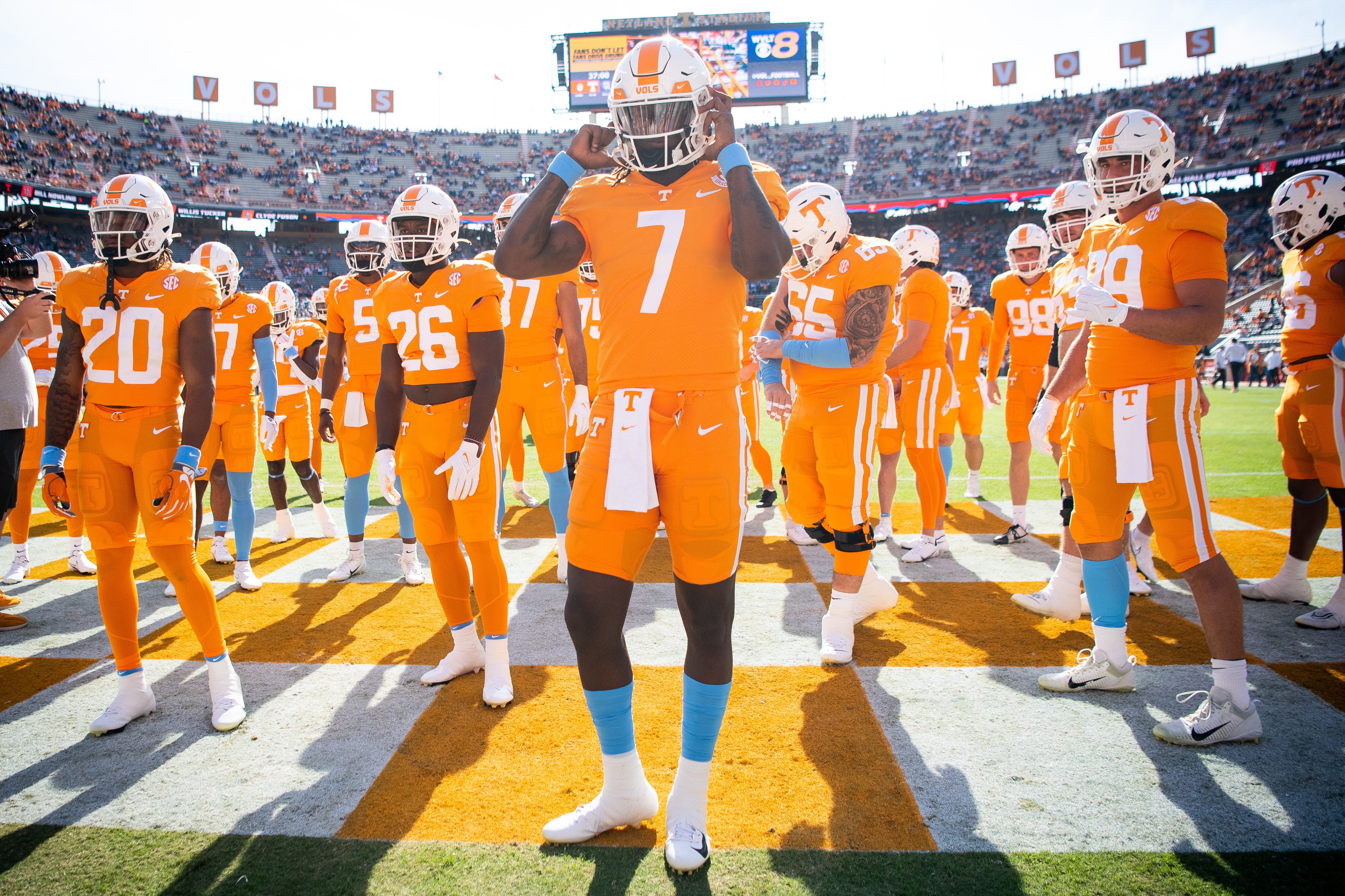 Joe Milton: Tennessee football quarterback in photo