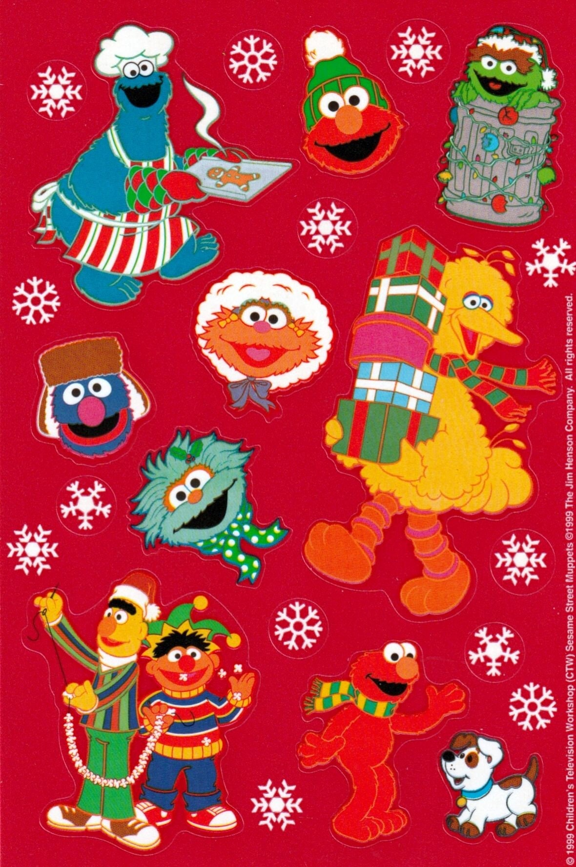 Sesame Street Christmas Wallpapers - Wallpaper Cave