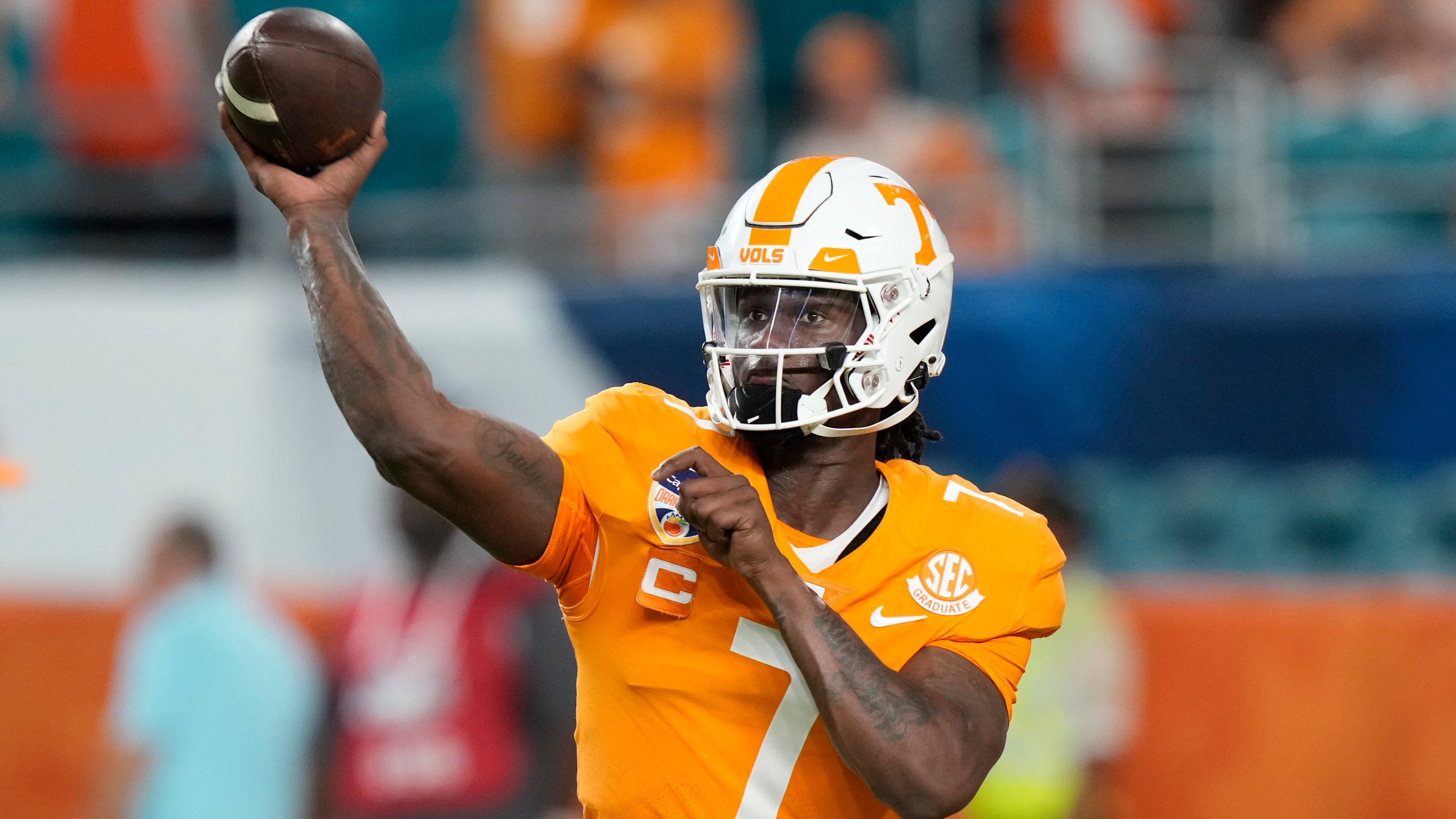 Joe Milton leads Tennessee to first Orange Bowl victory since 1939