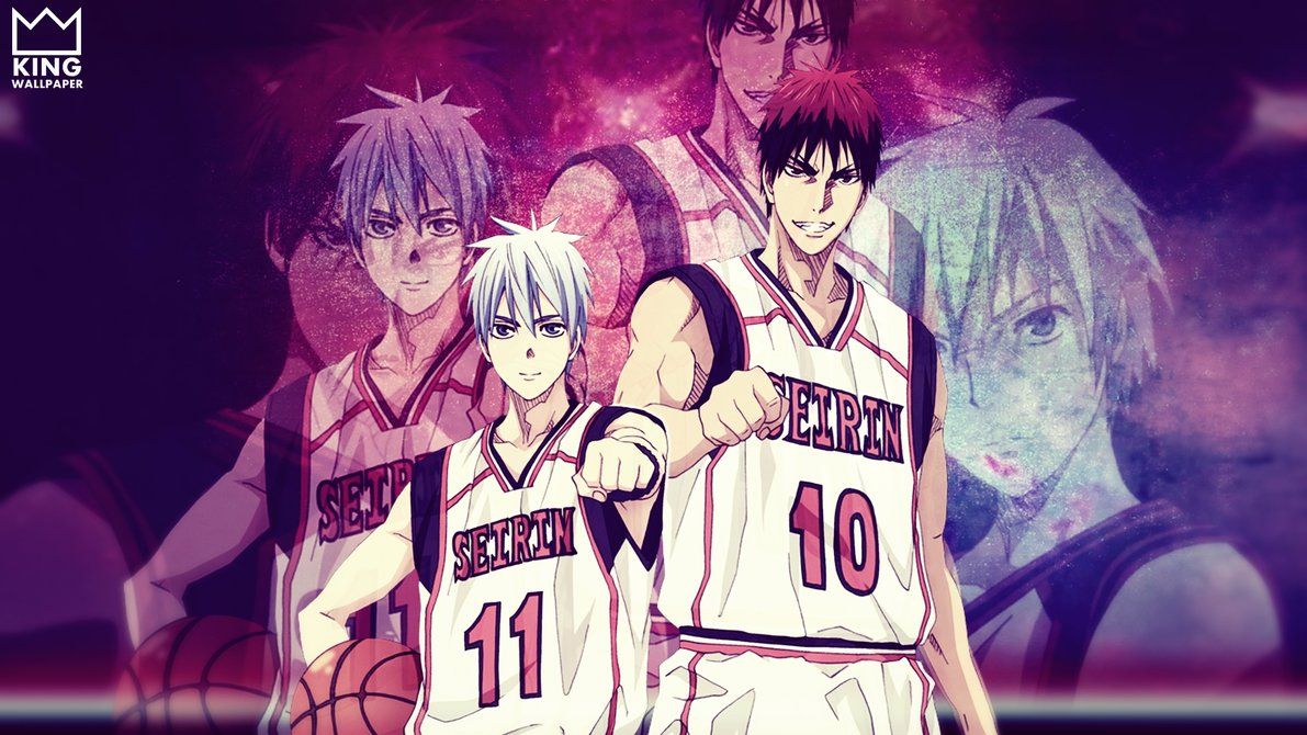 Kuroko No Basket, Kuroko's Basketball, Tetsuya Kuroko, Taiga Kagami #kuroko #anime #basketball #kagami. Kuroko, Basketball wallpaper hd, Basketball wallpaper