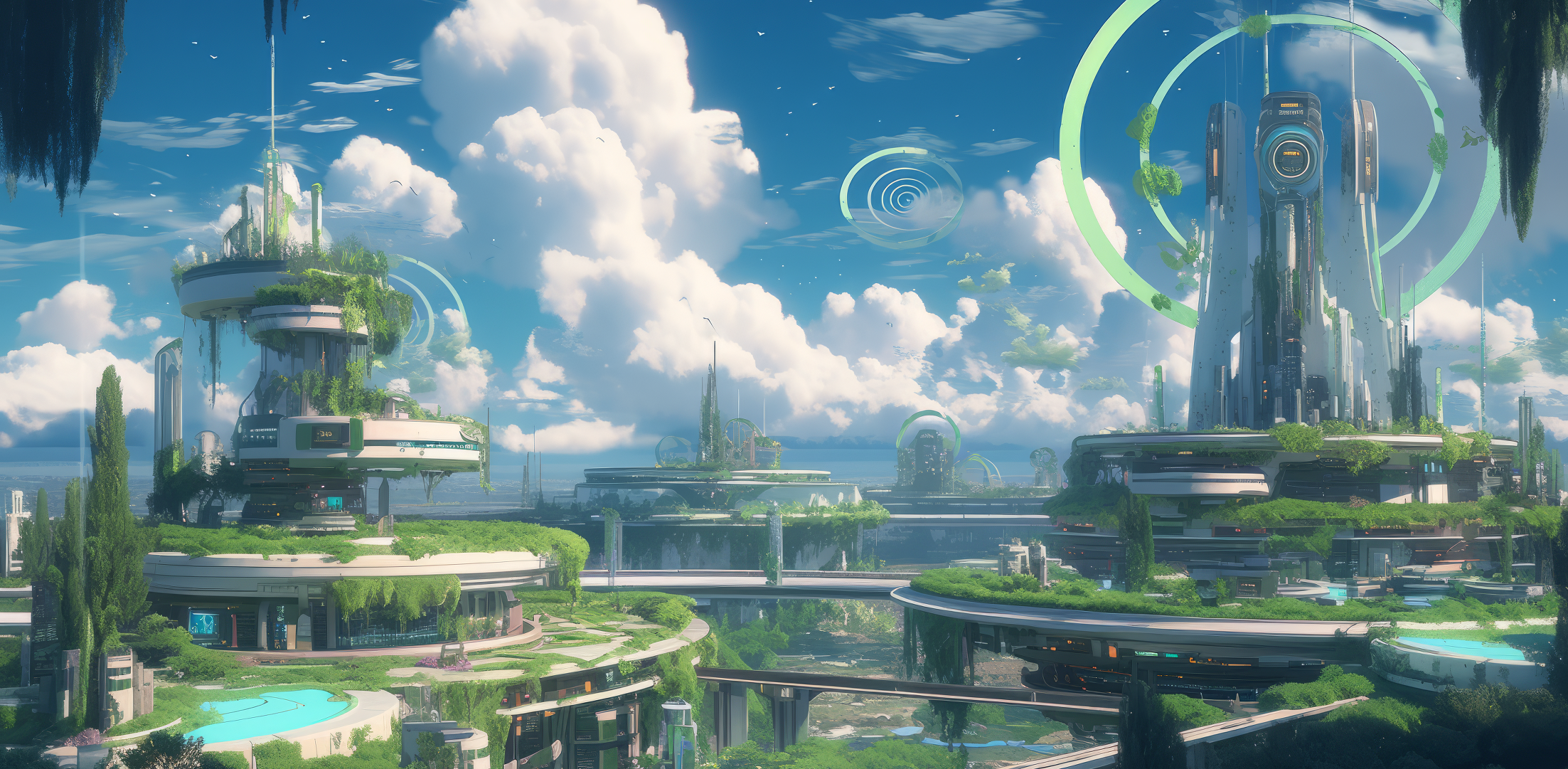 Futuristic City Wallpaper