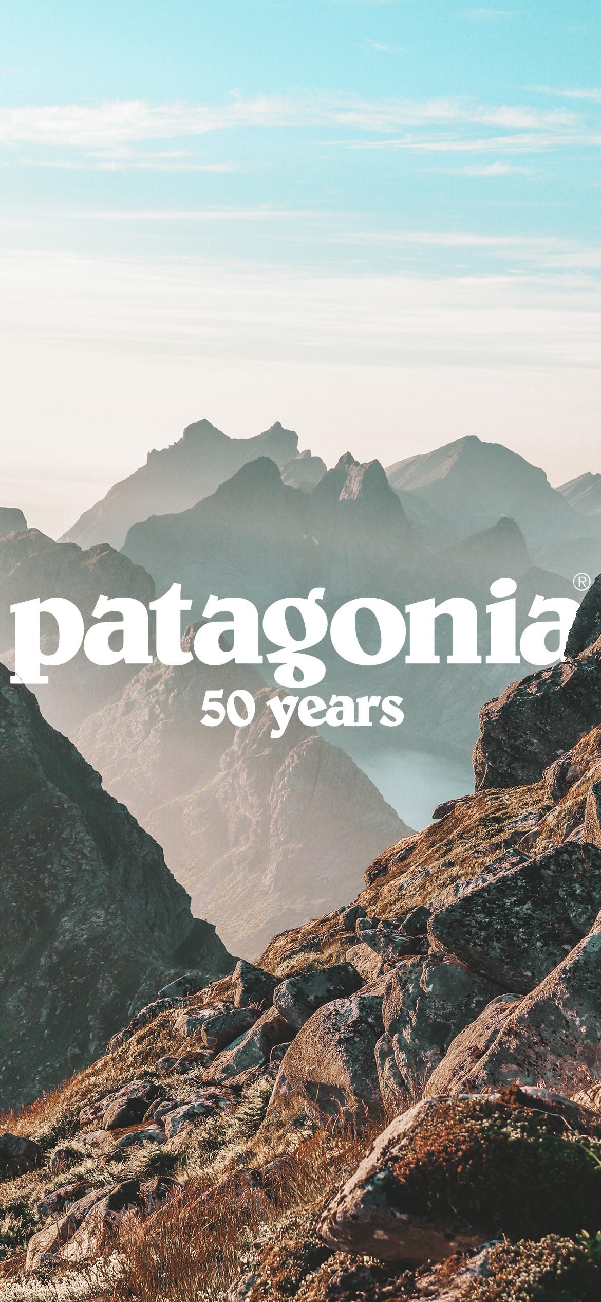 Made these iPhone Wallpaper to commemorate Patagonia's 50th Anniversary