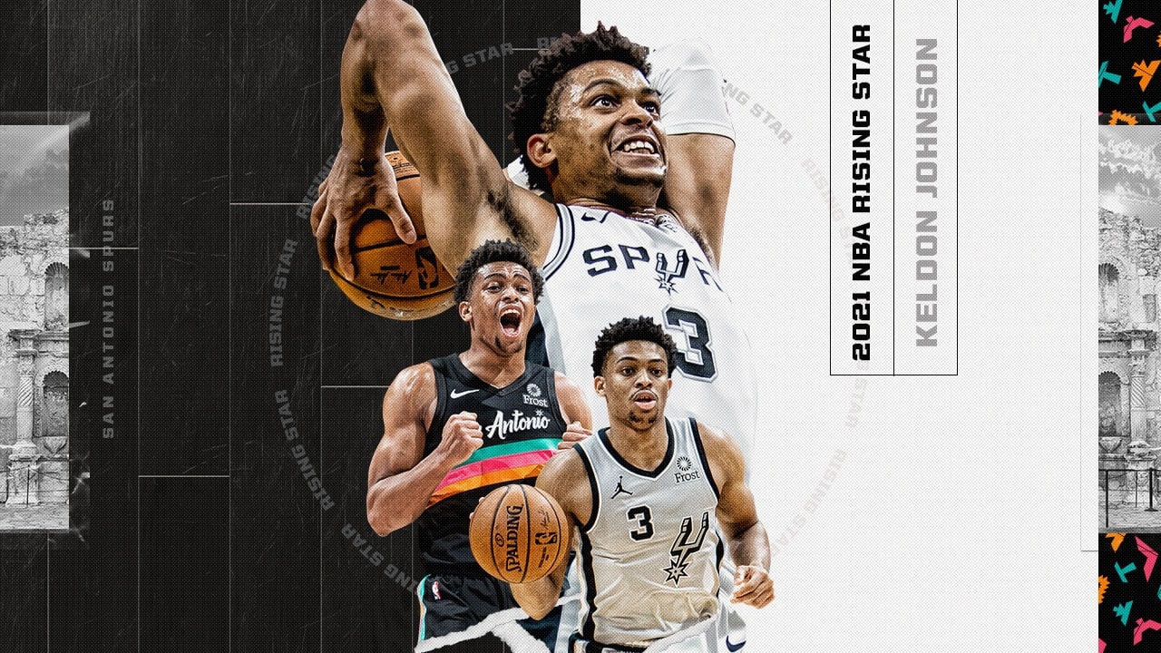KELDON JOHNSON SELECTED TO THE 2021 RISING STARS ROSTER