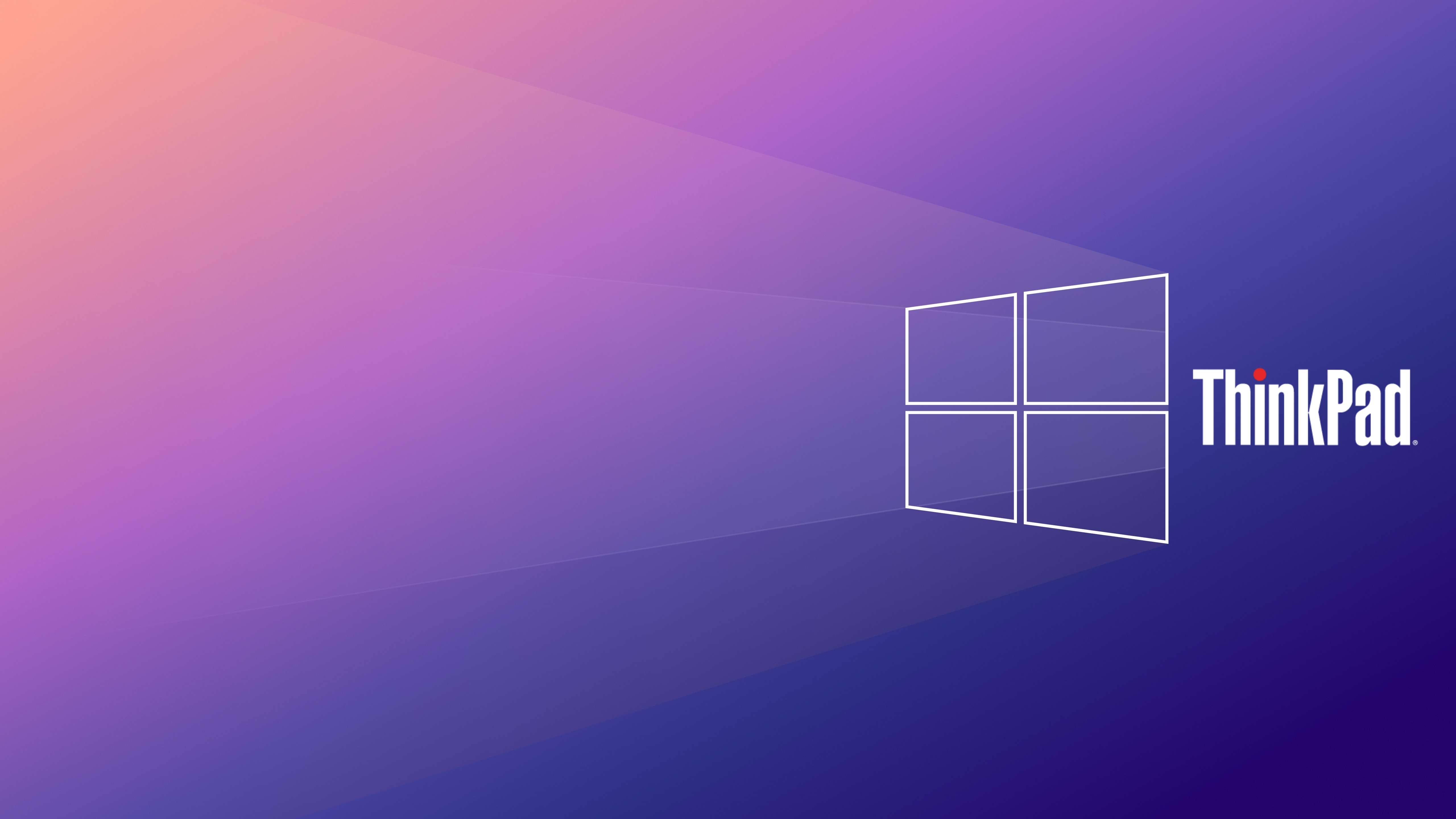 Made A ThinkPad Only Wallpaper Based On U DasFachbegriff's Design