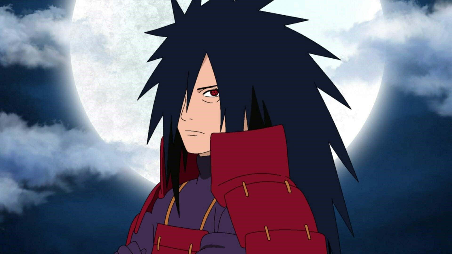 Download Fierce Persona of Madara Uchiha from Naruto Series Wallpaper