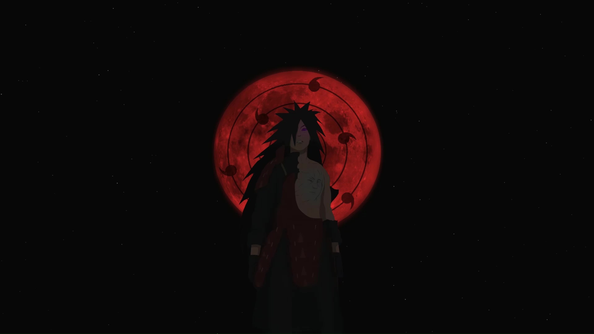 Madara Uchiha Mangekyou Sharingan Live Wallpaper