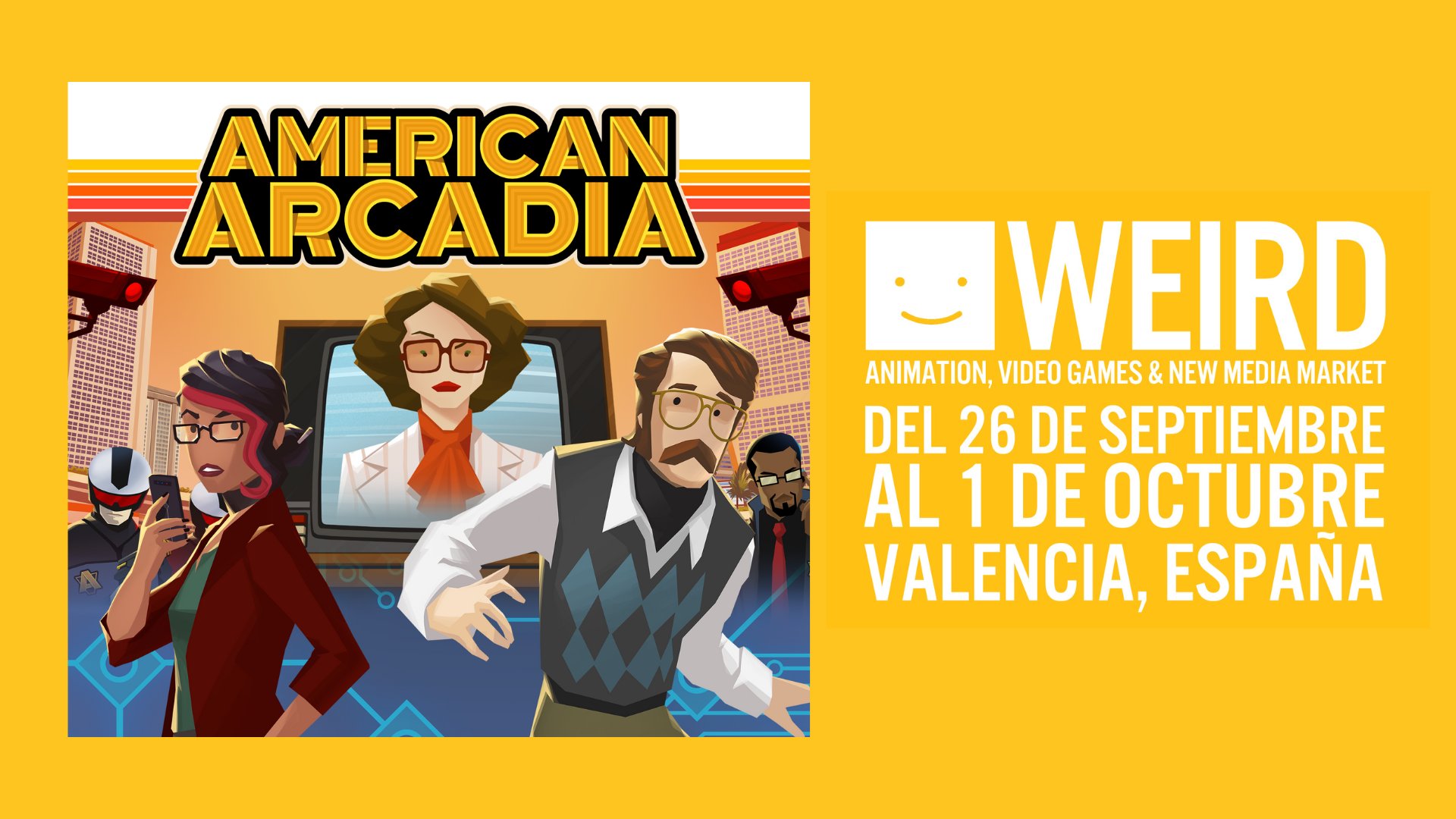 Out of the Blue Arcadia Coming Nov 15 news! Thrilled to announce that American Arcadia has been invited to participate in the 15th Edition of the Weird