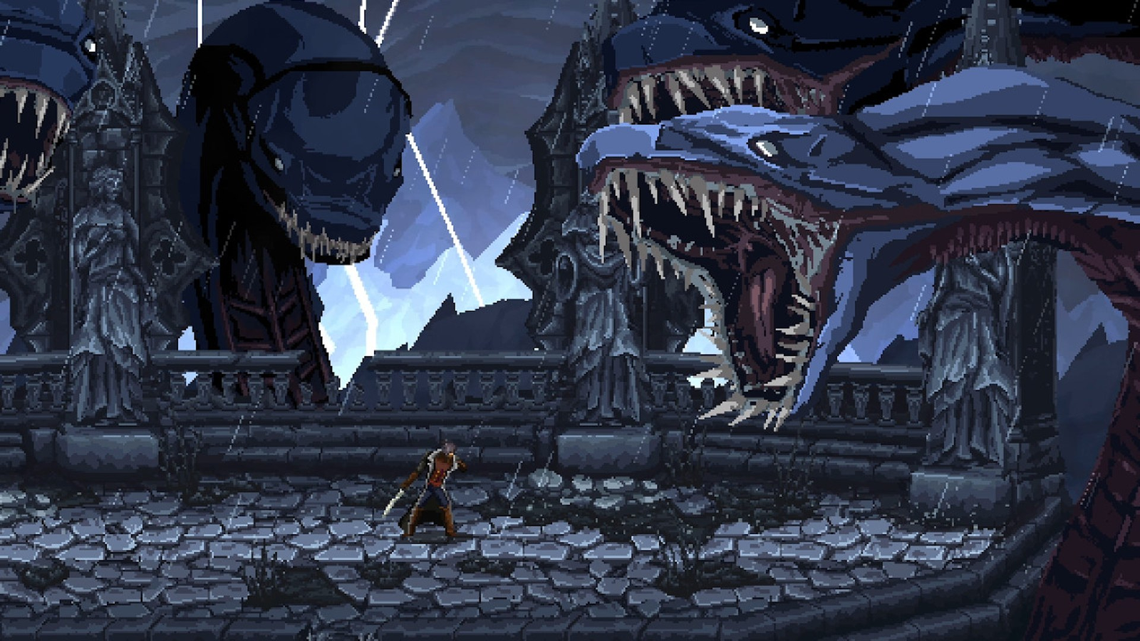The Last Faith is a pixel art Metroidvania that's really channelling Bloodborne. Rock Paper Shotgun