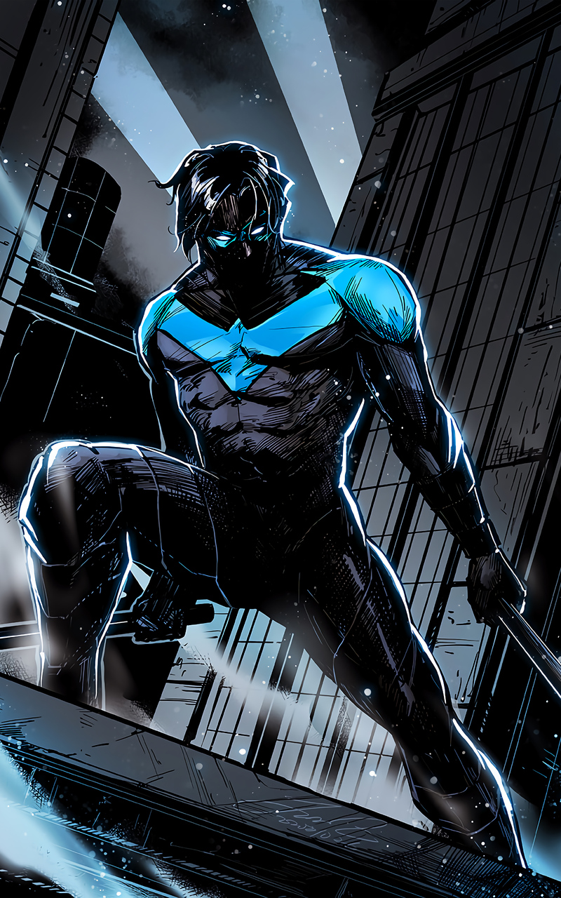 Nightwing Dick Grayson Fanart 4k Nexus 7, Samsung Galaxy Tab 10, Note Android Tablets HD 4k Wallpaper, Image, Background, Photo and Picture