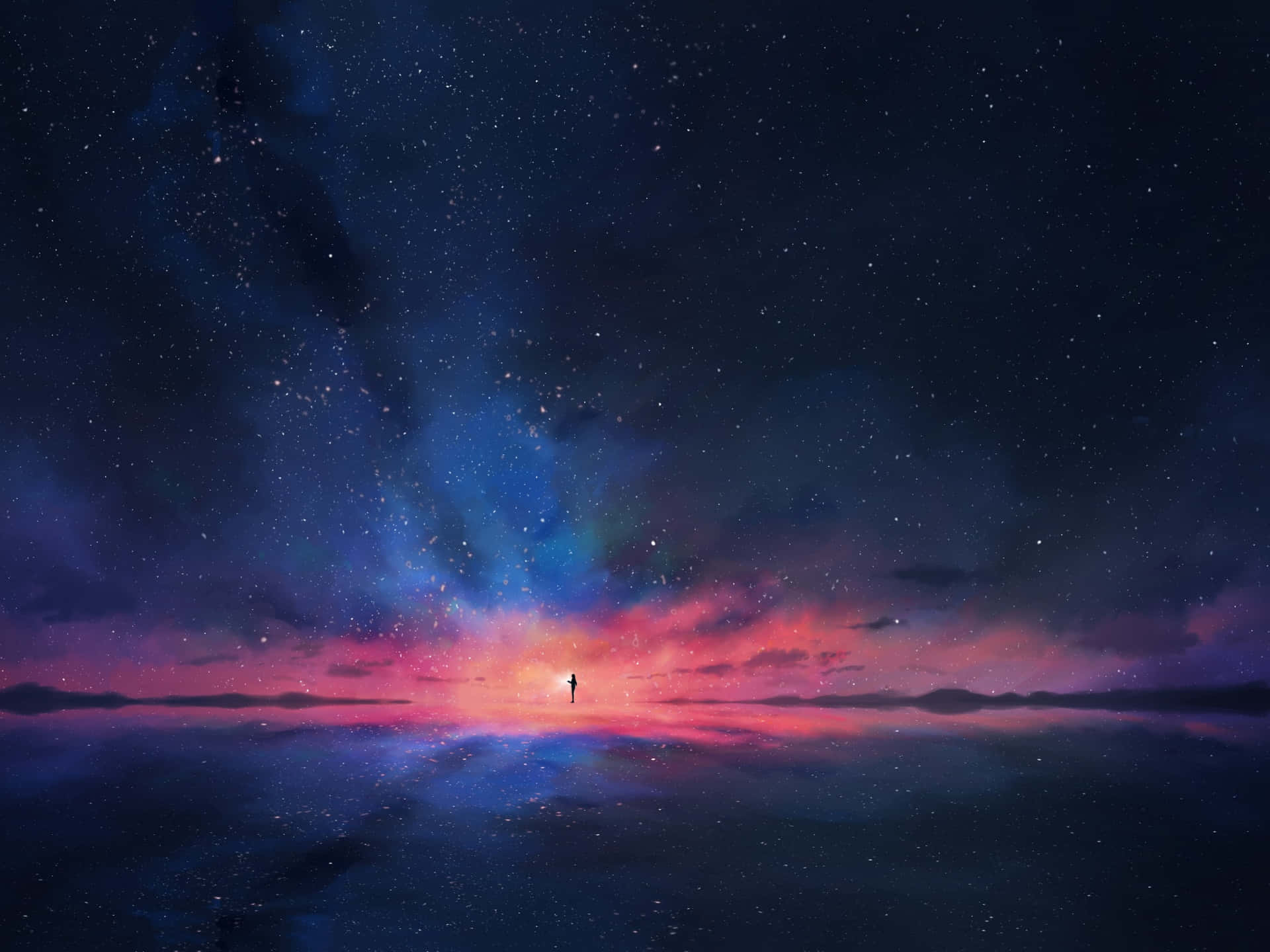 Download Journey into the Minimalist Space Wallpaper