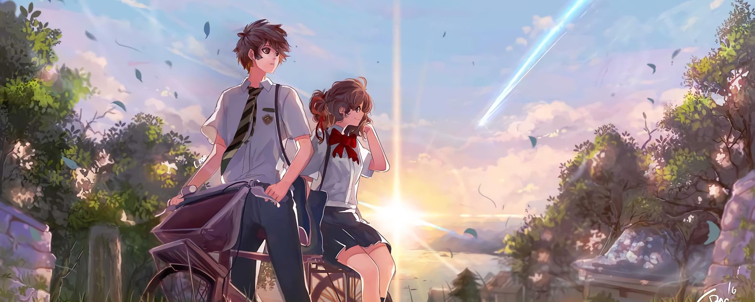 Anime Couple PC Wallpaper