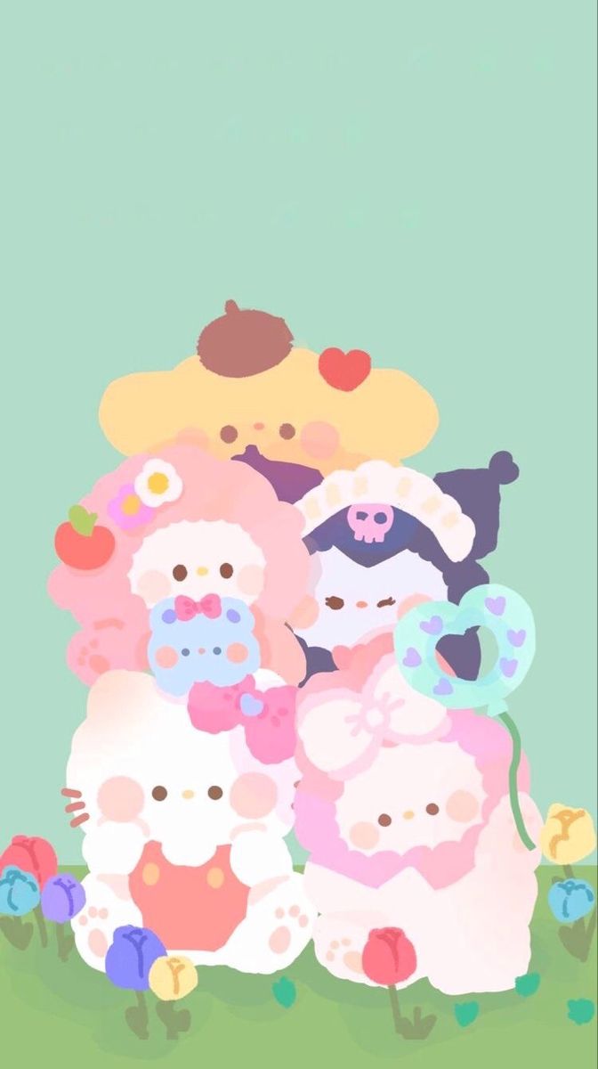 iPad ideas. cute wallpaper, kawaii wallpaper, cartoon wallpaper