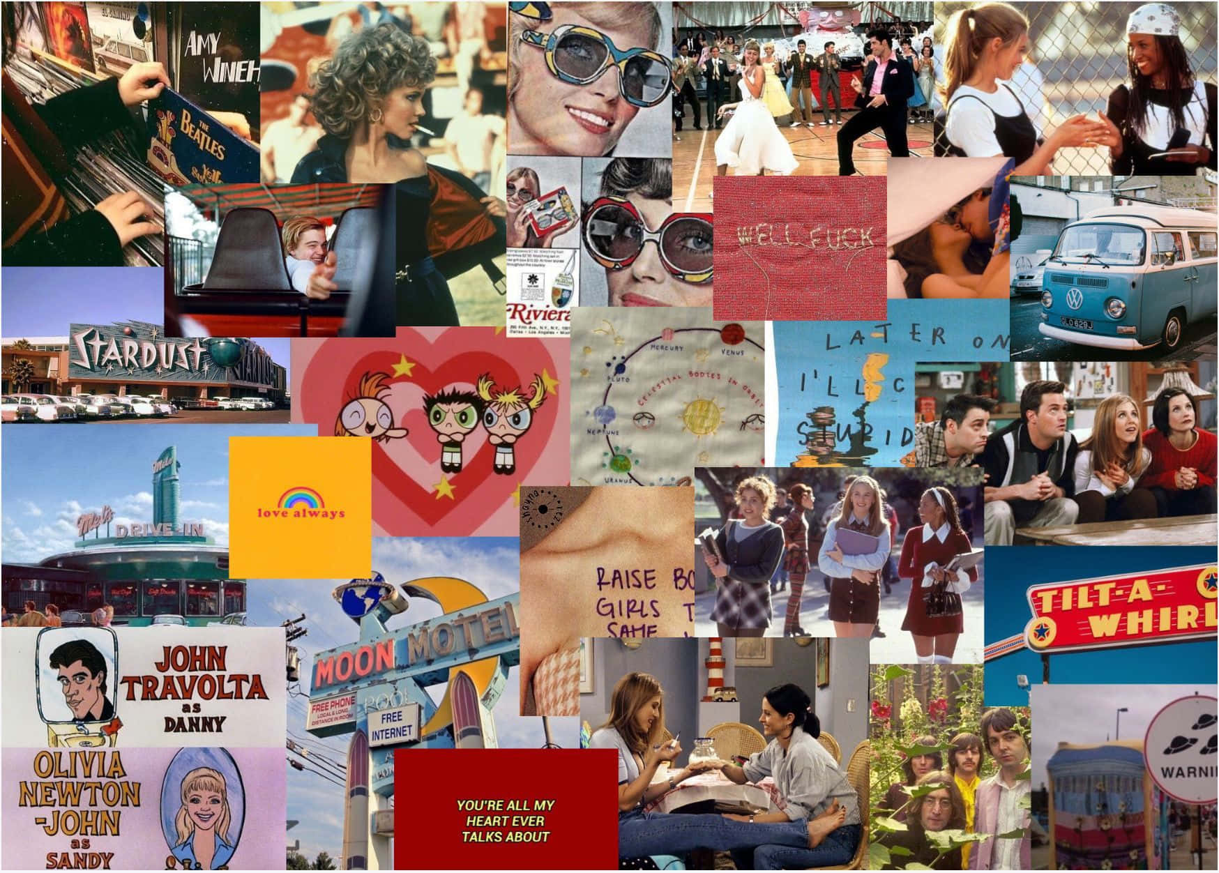 Download Embracing the 90s Vibe with Baddie Vintage Aesthetics Wallpaper