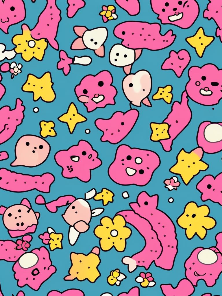 Free Kawaii iPhone Wallpaper Maker