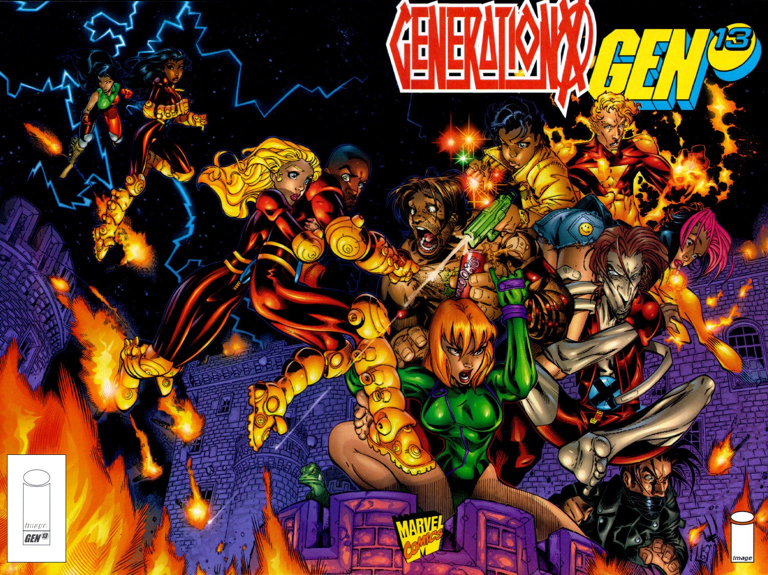 Gen 13, Fonds d'écran / Wallpaper 1