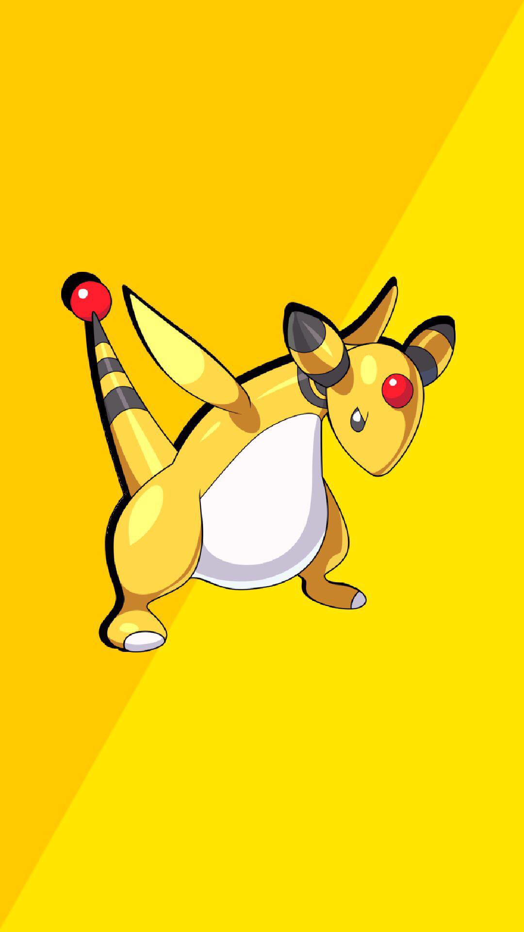 I made simple ampharos wallpaper, what do you guys think?