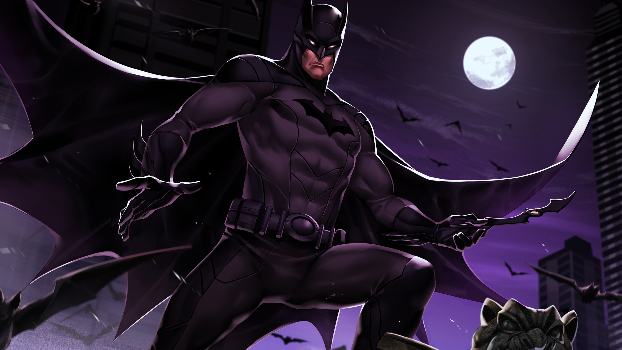 Batman Caped Crusader 2048x1152 Resolution HD 4k Wallpaper, Image, Background, Photo and Picture