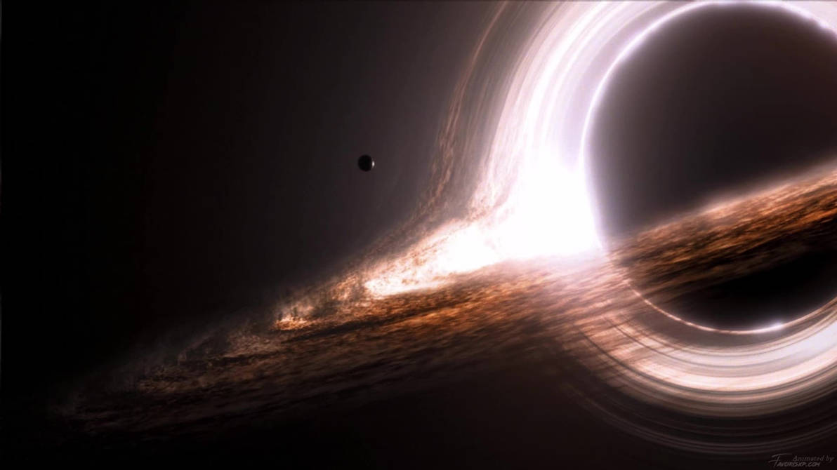 Interstellar Gargantua Black Hole Live Wallpaper