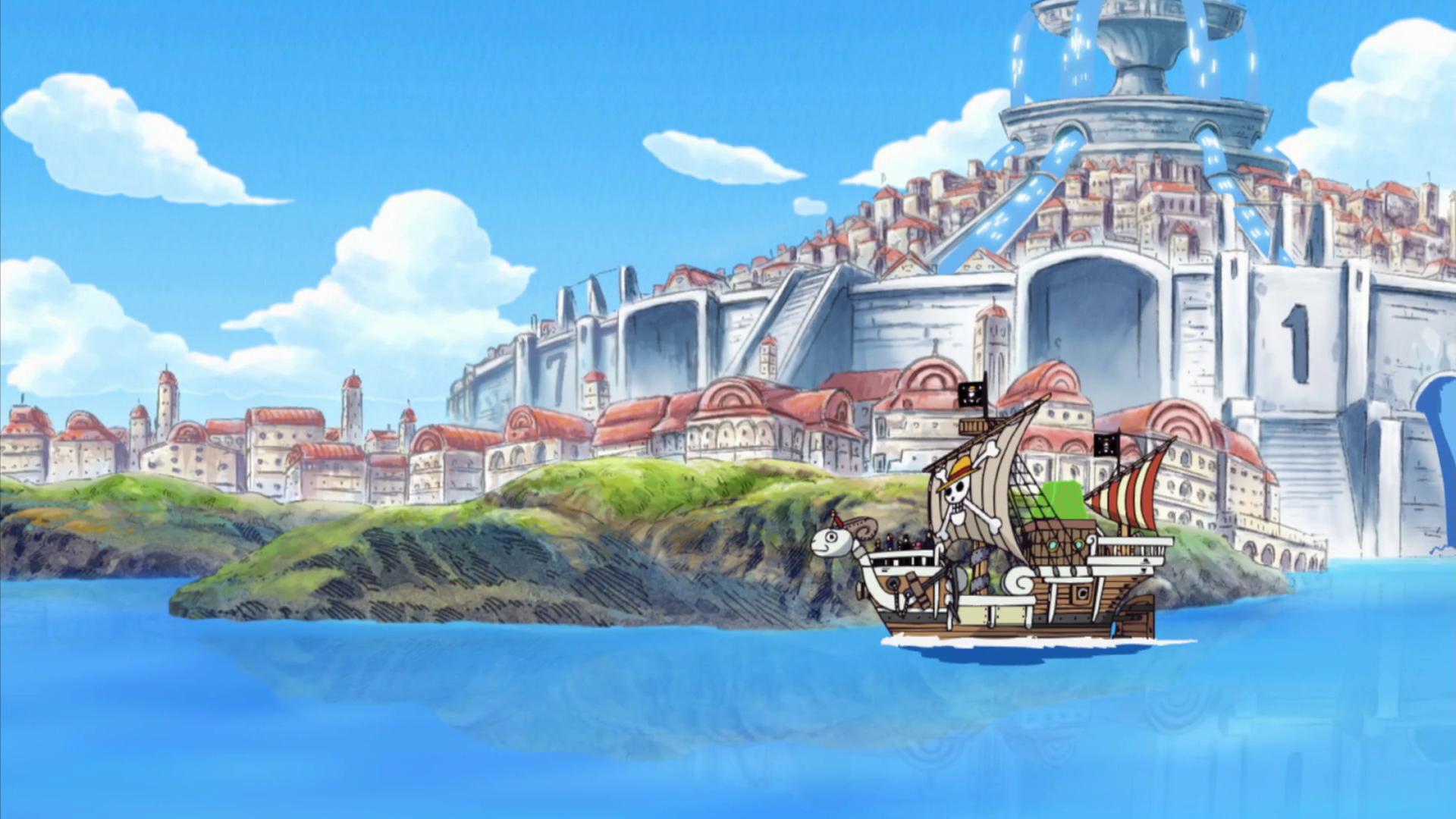One Piece Shissou Umi Ressha to Mizu no Toshi Water Seven (TV Episode 2005)
