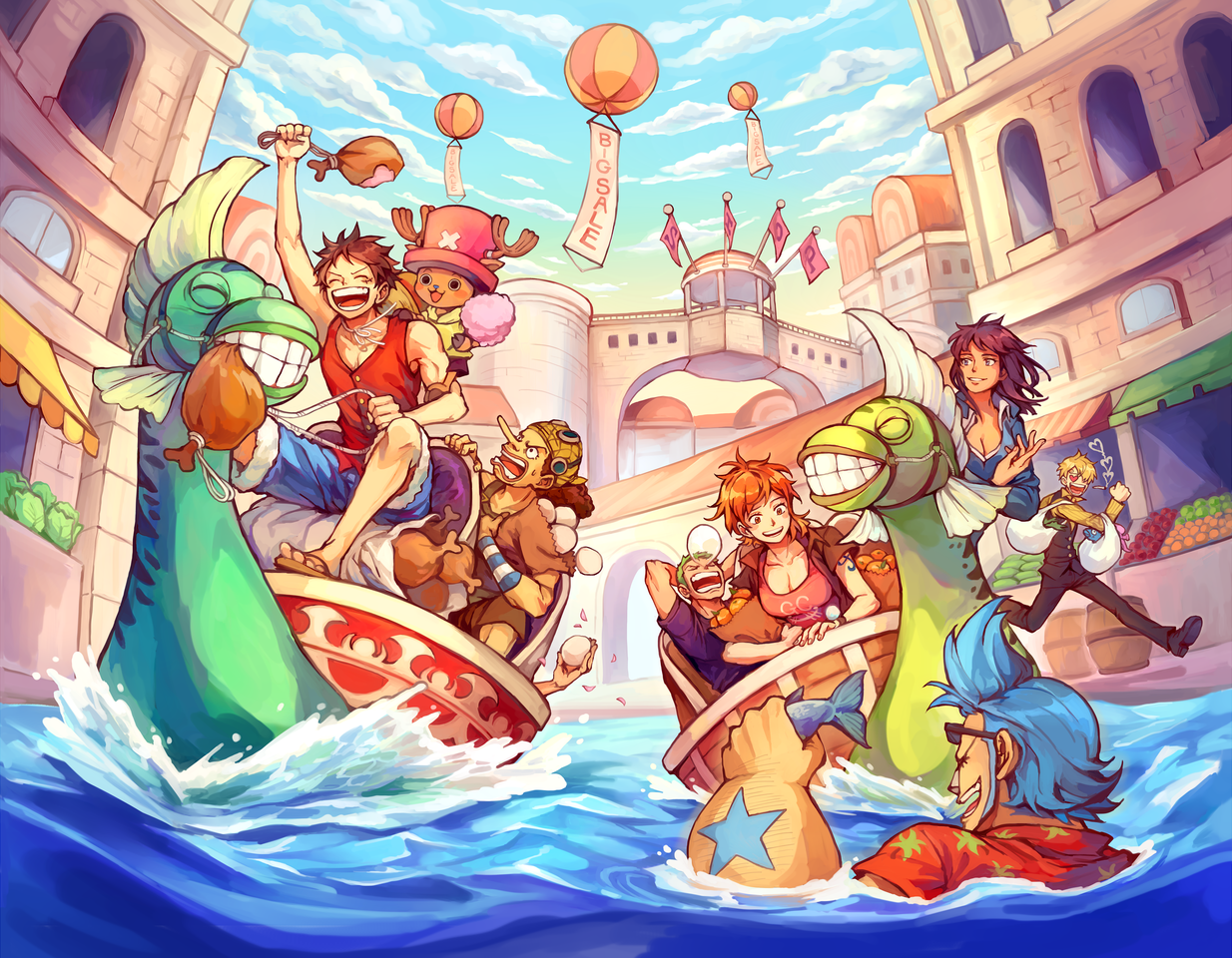 Water7 aokkun ART street