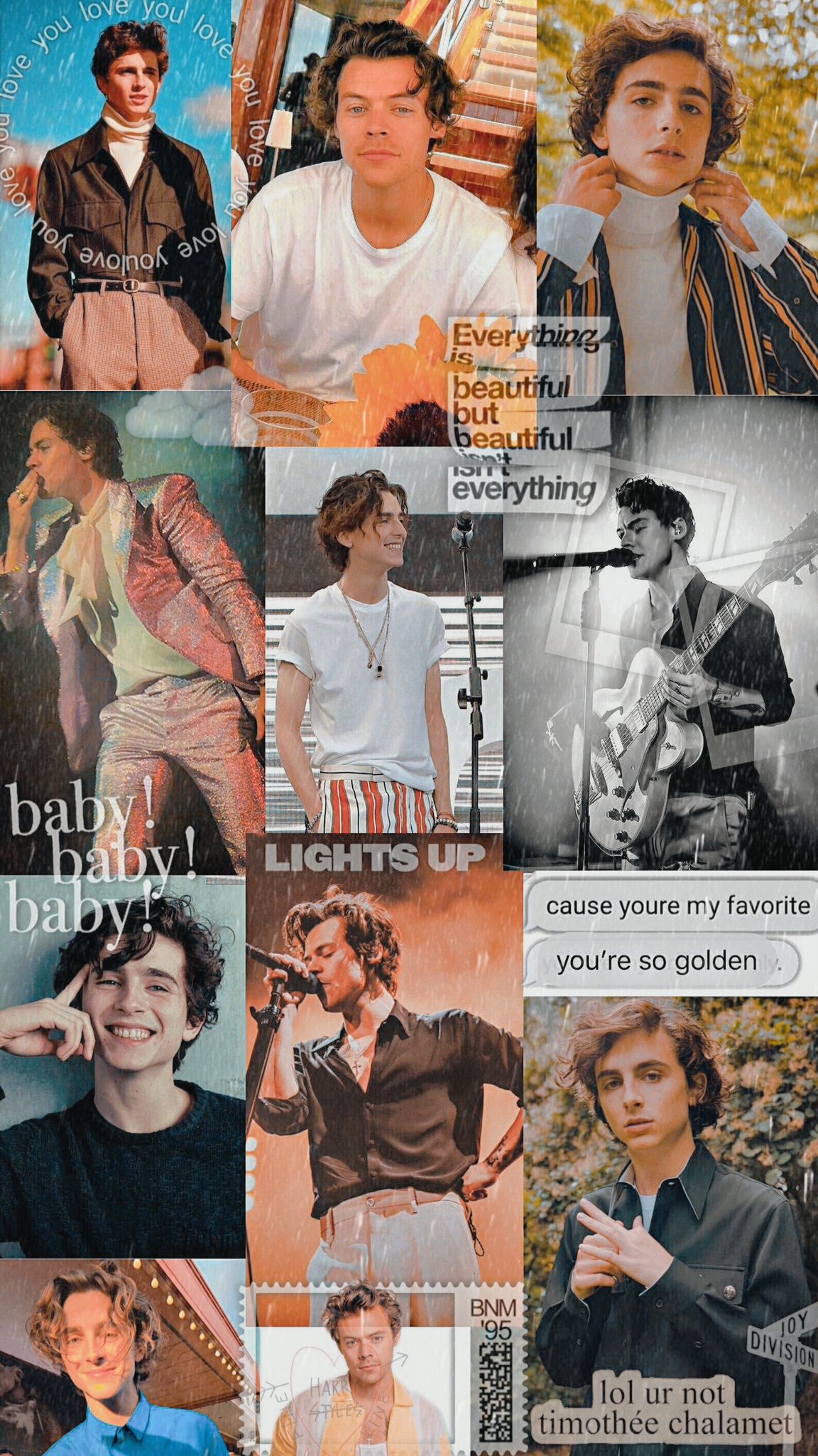 harry styles and timothee chalamet. Timothee chalamet, You're my favorite, Harry styles