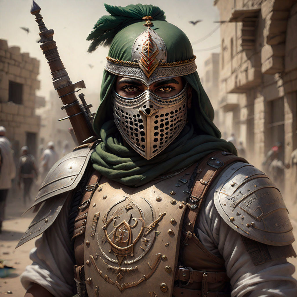 421 4K Arabic Warrior Reference Pack Vol.04, image size:1024x1024