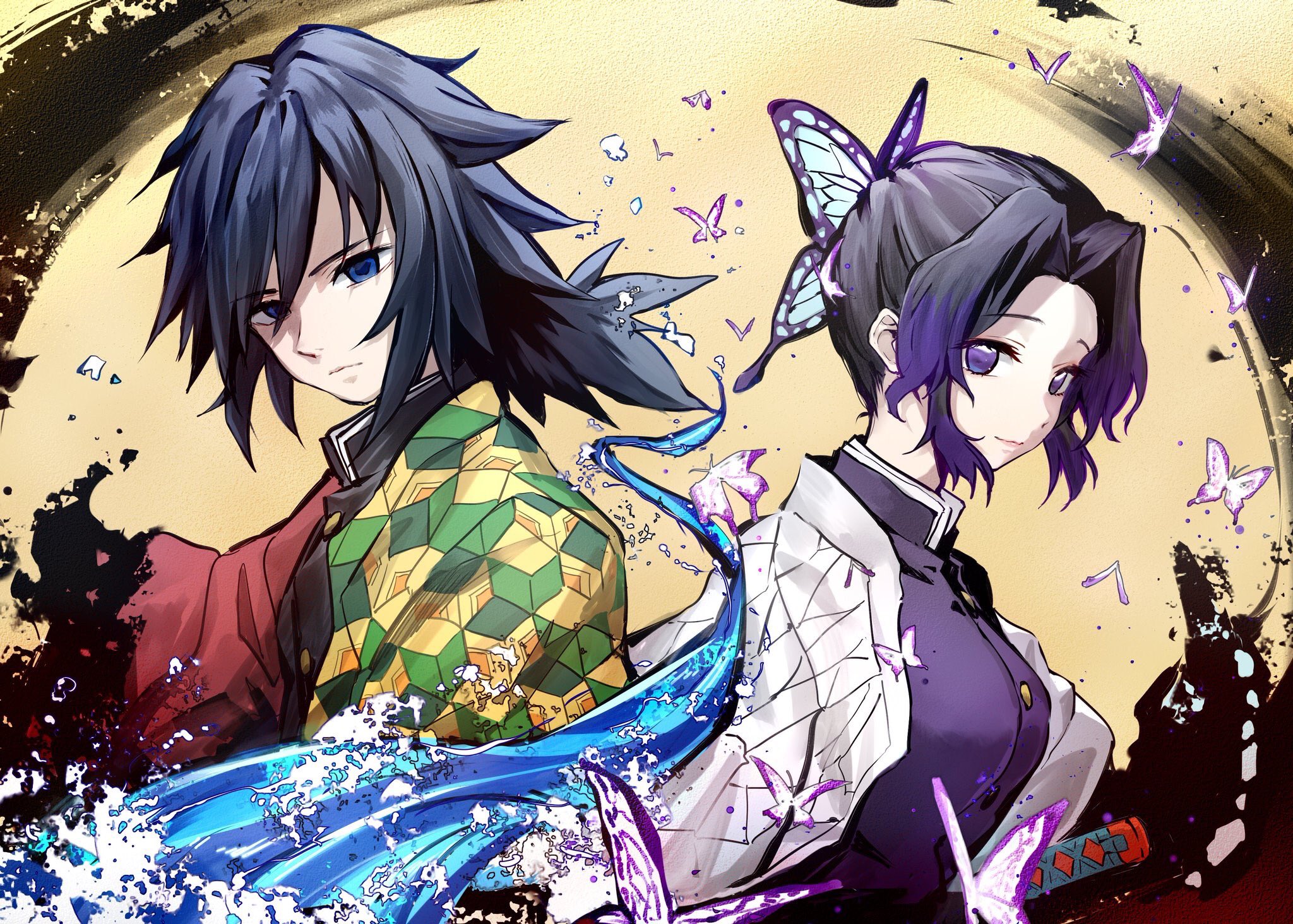 GiyuShino (Demon Slayer) HD Wallpaper and Background