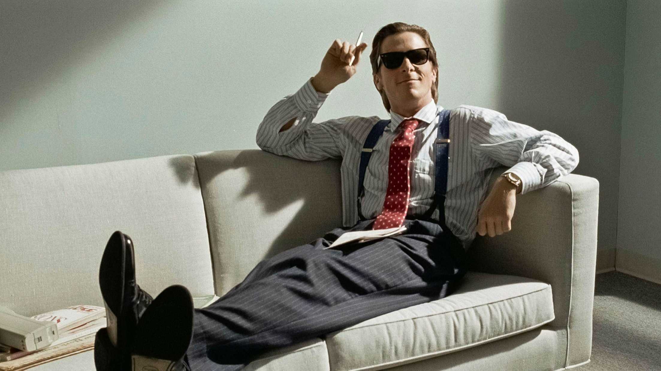 Computer Patrick Bateman Wallpaper