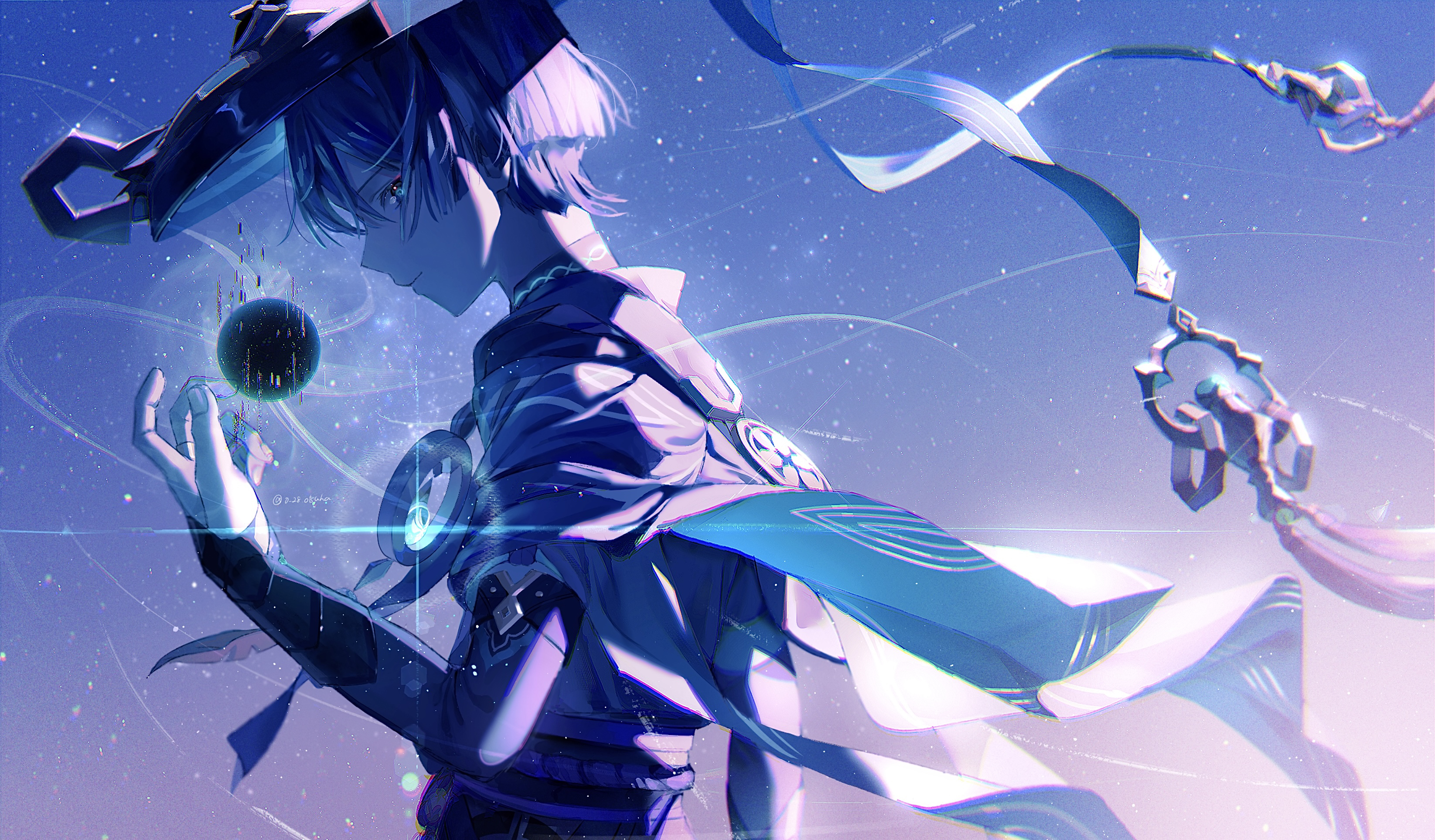 Scaramouche HD Wallpaper Genshin Impact Video Game Artx1928