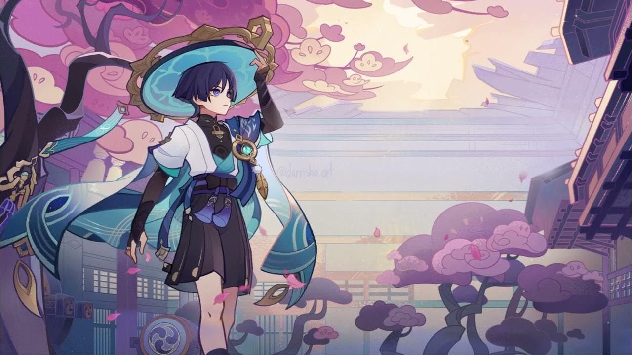 2K Background wallpaper Scaramouche