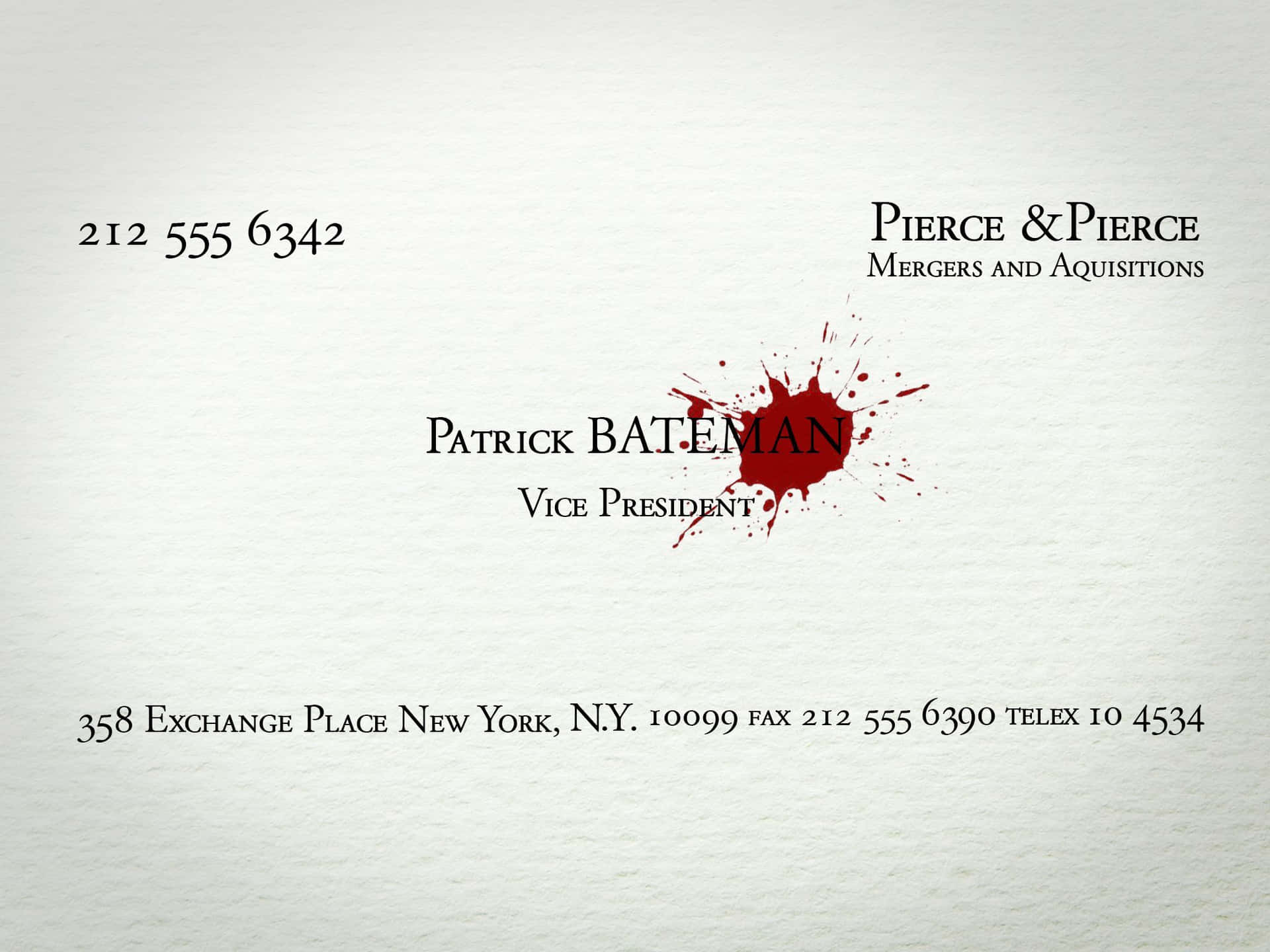American Psycho HD Wallpaper