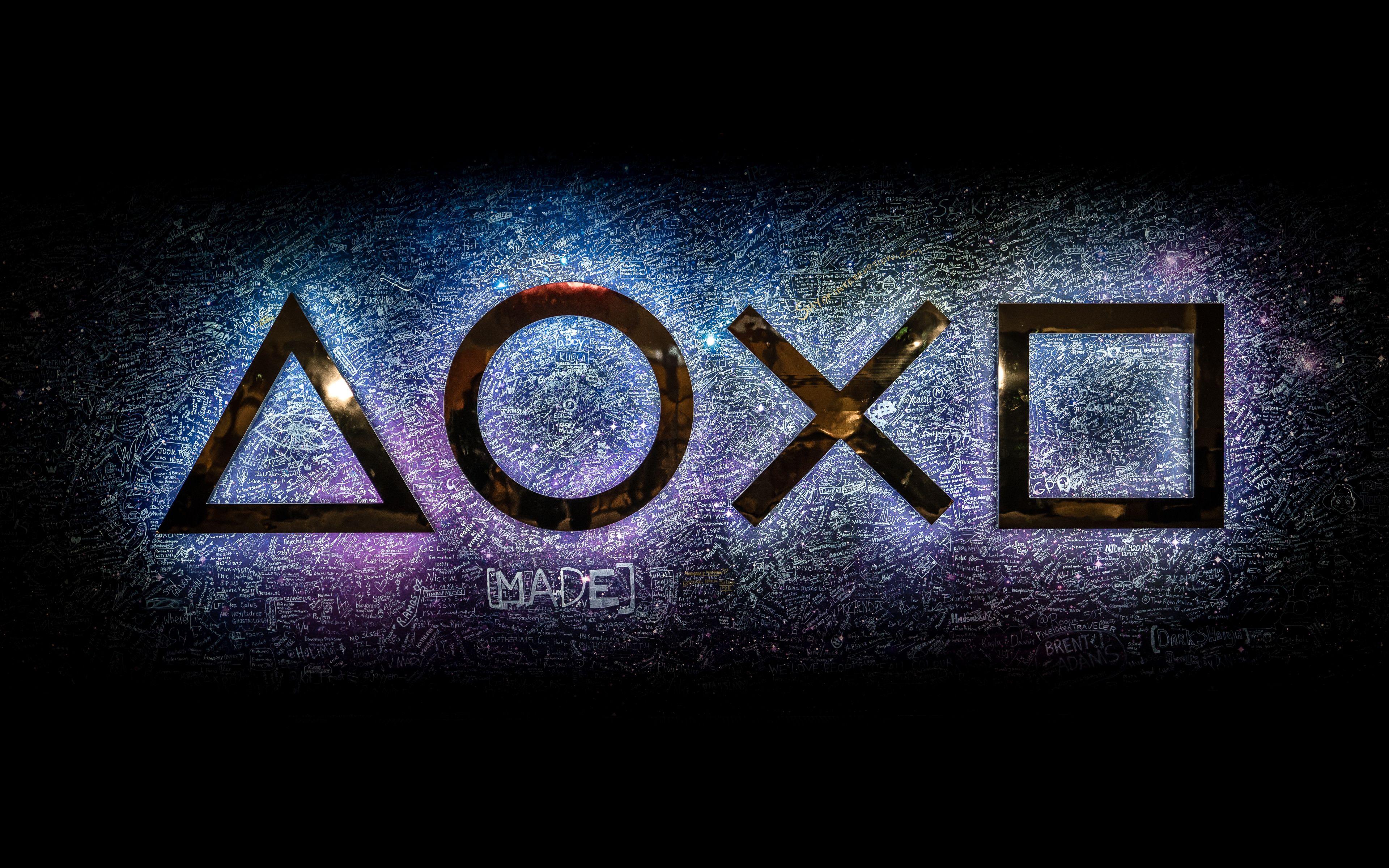PlayStation 4K Wallpaper