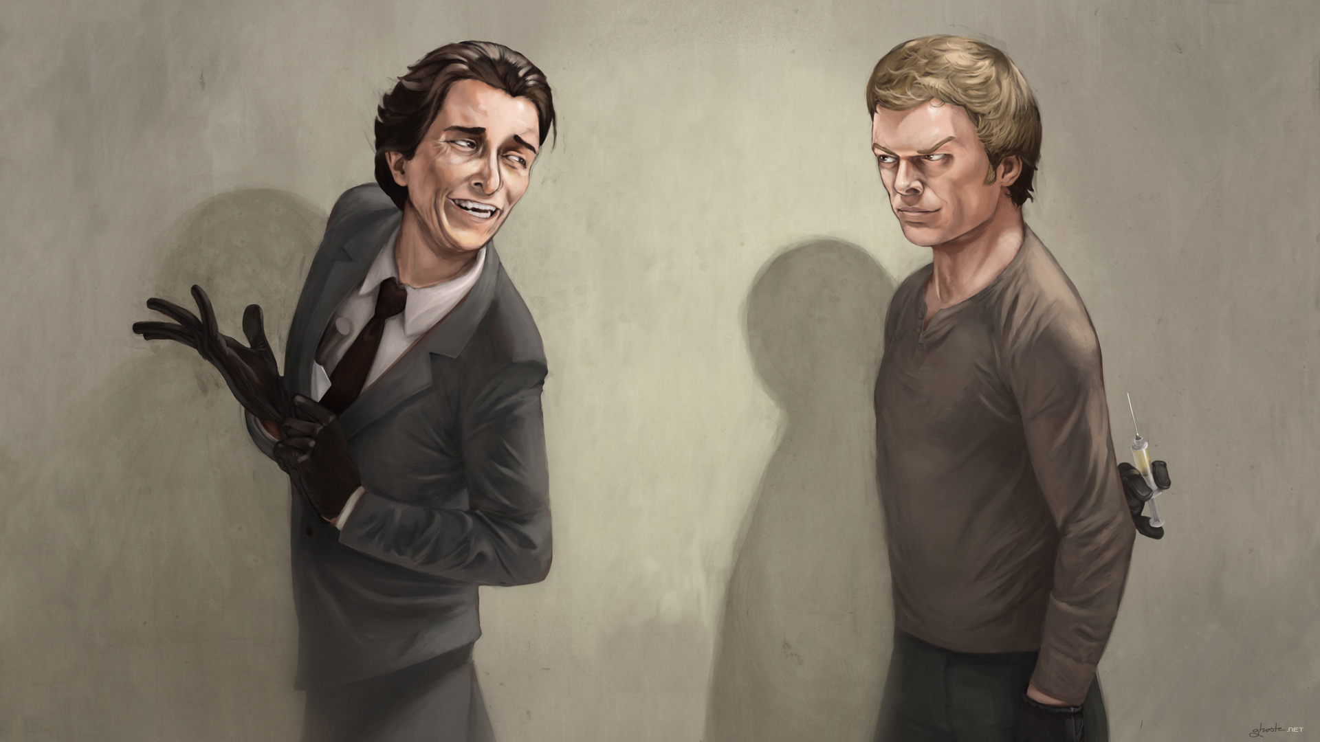 Dexter, American Psycho, killers, crossovers, Patrick Bateman Wallpaper View, Resize and Free Download / WallpaperJam.com