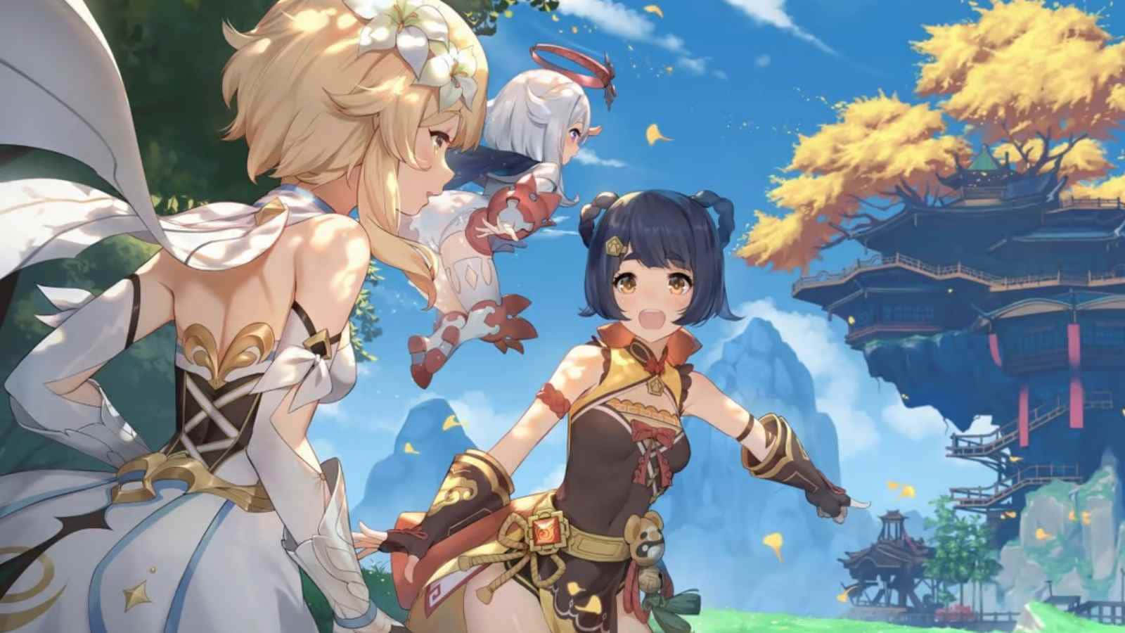 Download Dynamic Anime Game Genshin Impact Wallpaper