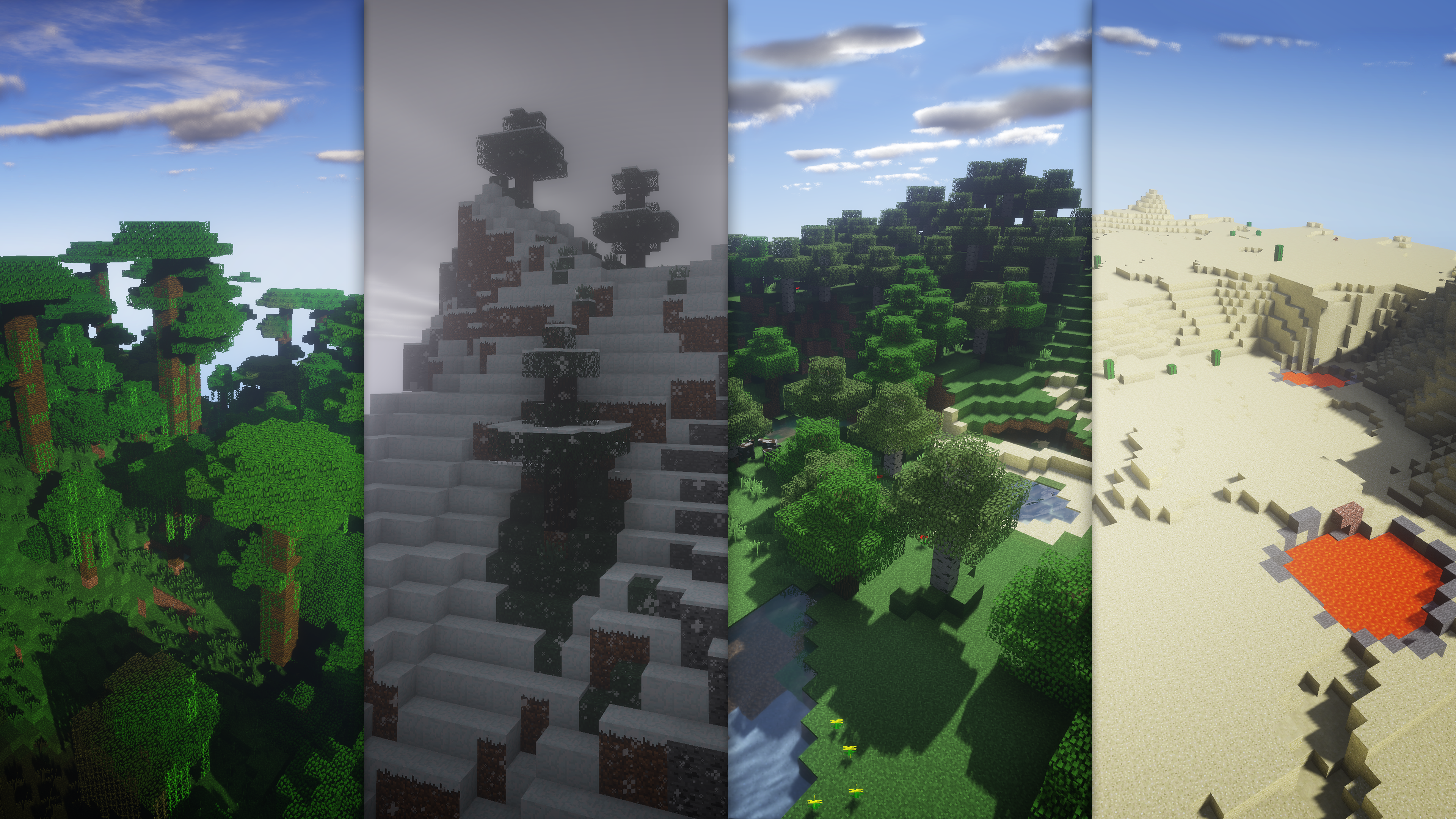 Minecraft biomes