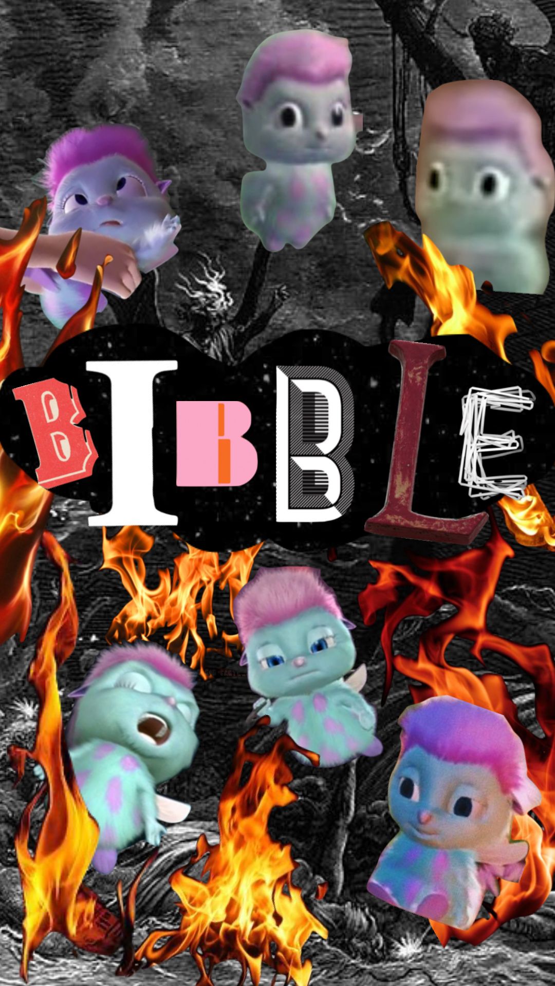 Bibblecore #moodboard #collage #bibble #barbie #purgatory. Barbie funny, Funny wallpaper, Funny phone wallpaper