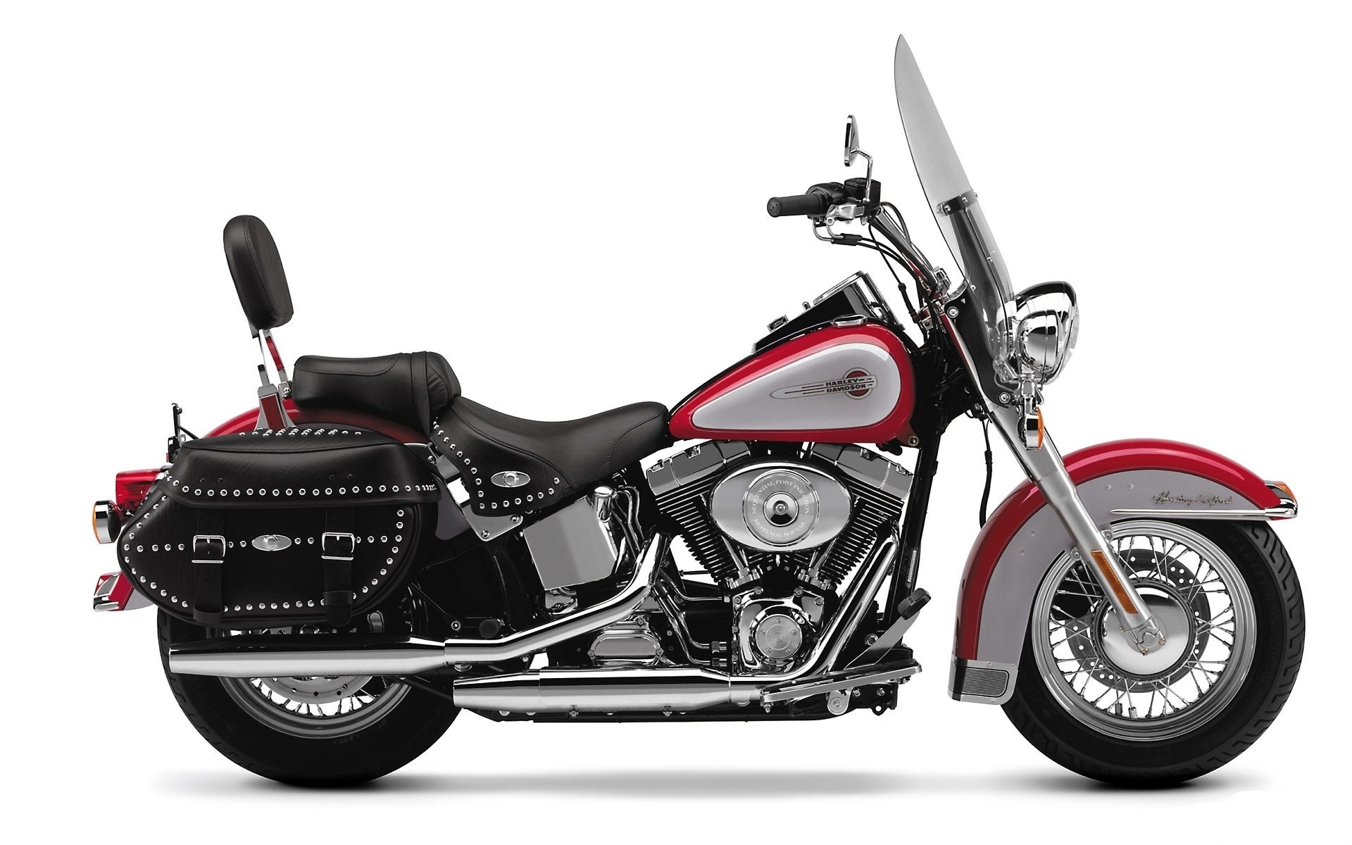 Harley Davidson Heritage Softail HD Wallpaper And Background