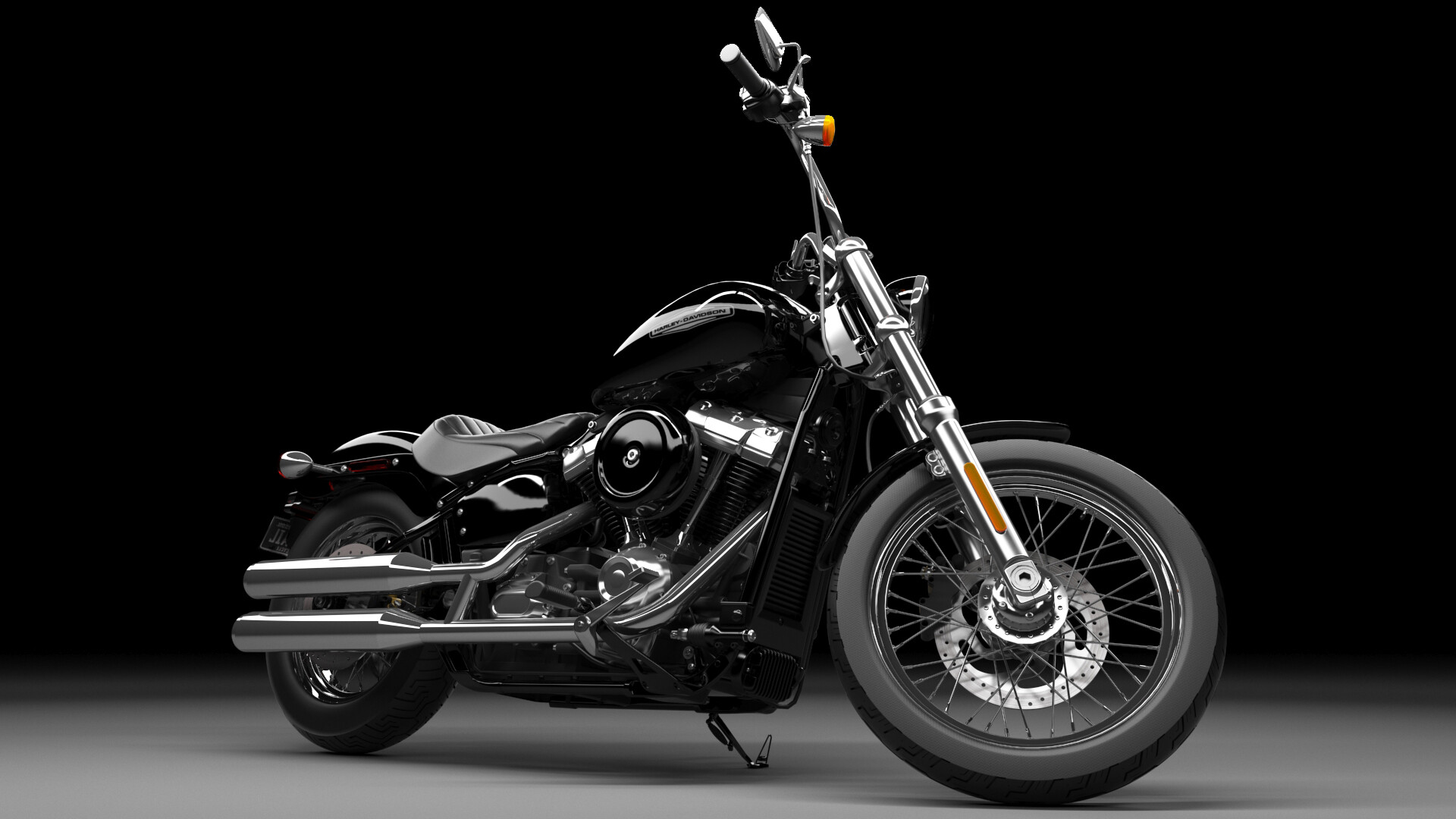 Winnie Lin Davidson 2020 softail standard