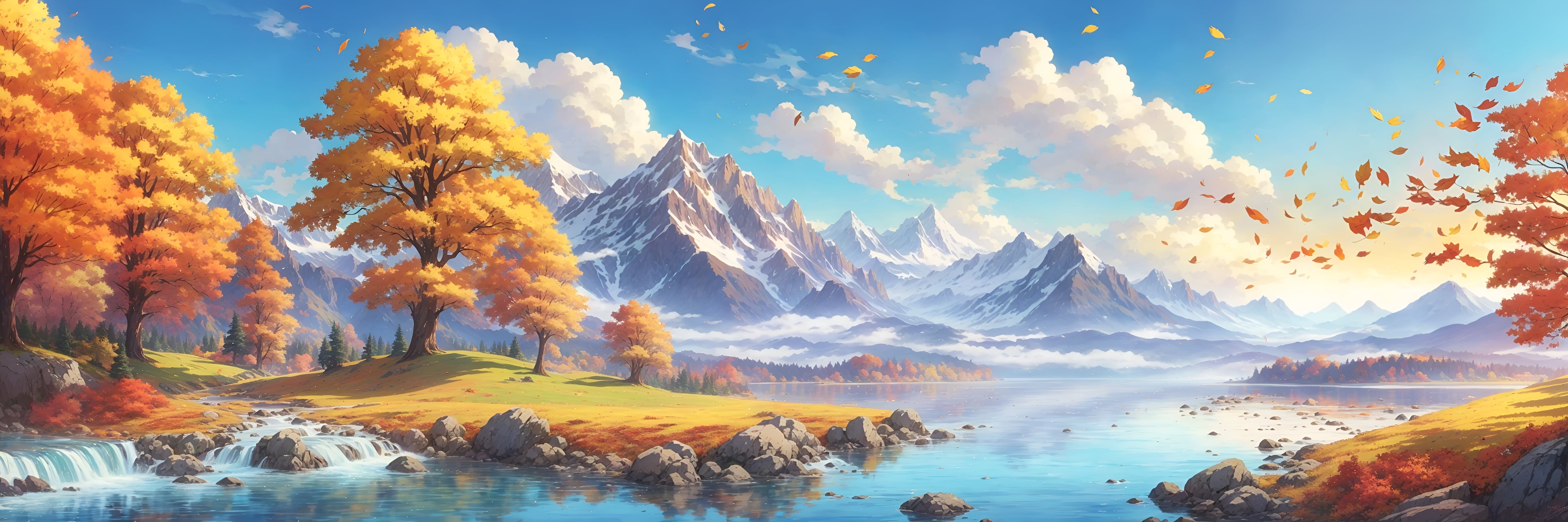 Panorama gens in SD with just prompts still finnacy? This was with Leonardo AI and I was quite impressed