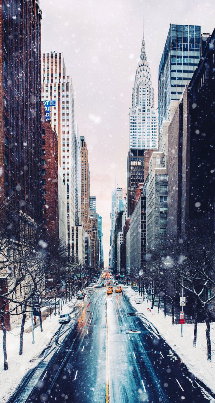 NYC in the Snow. Winter fotografie, Reisefotografie, Hintergrundbilder winter