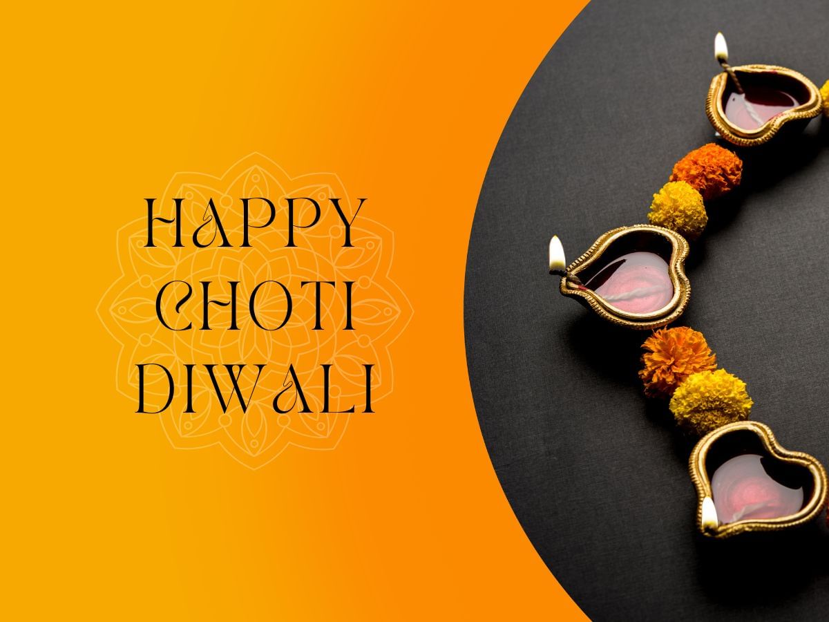 Happy Chhoti Diwali 2023 wishes, image, messages, GIFs, HD wallpaper, status for WhatsApp, Facebook