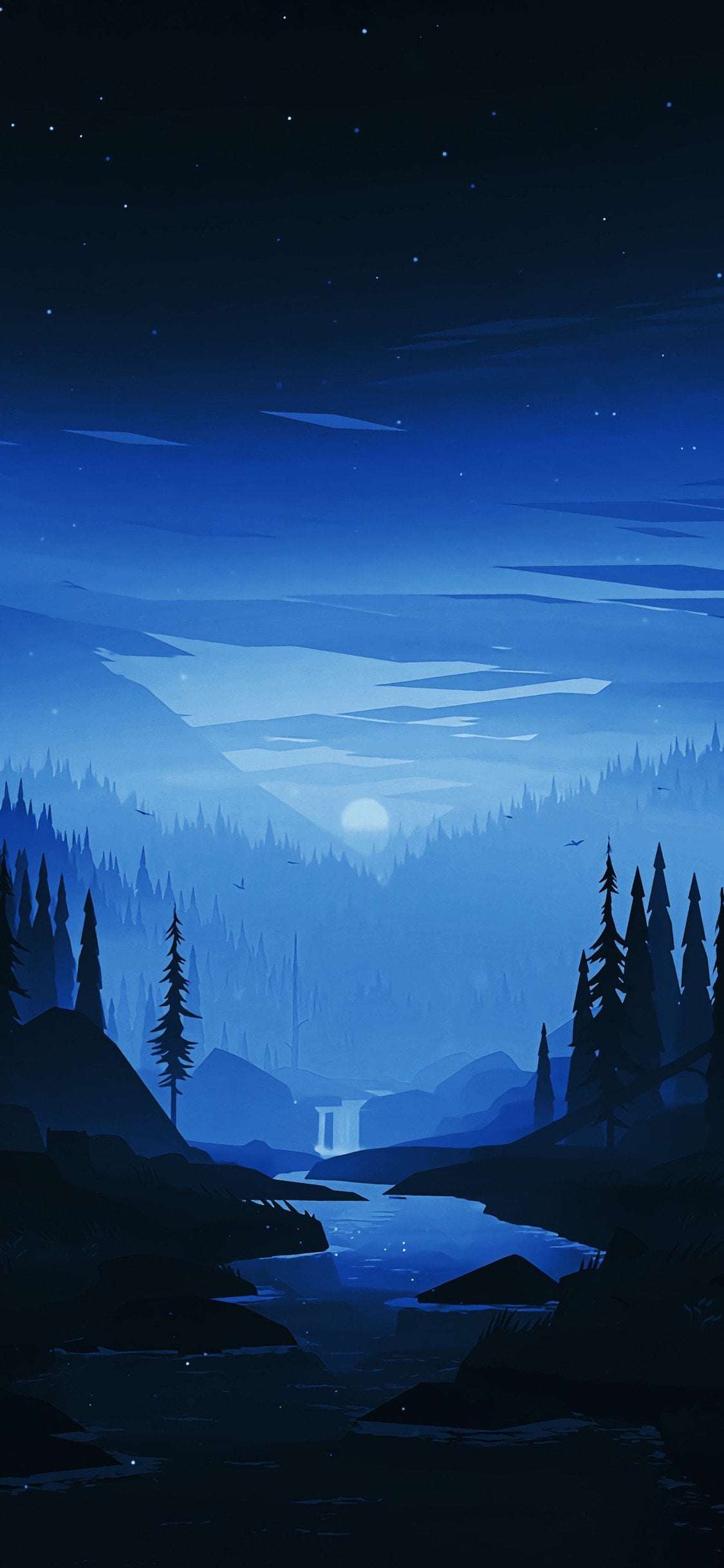 A nice blue wallpaper I found today