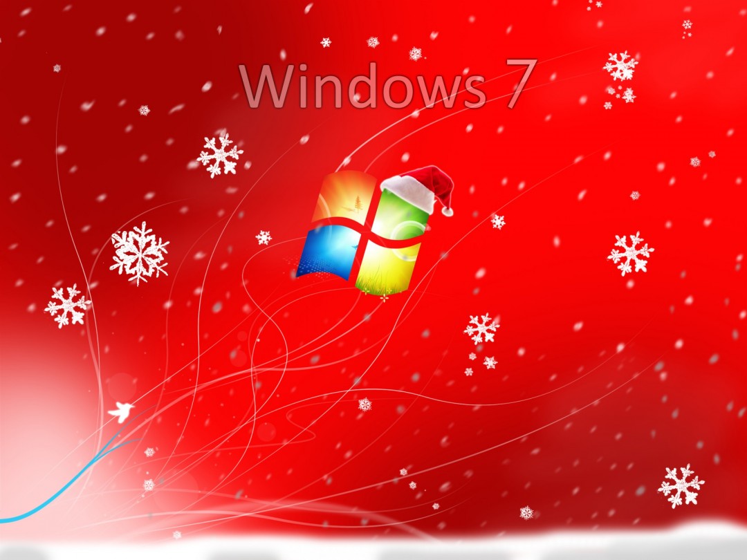 Windows 7 Xmas Wallpaper