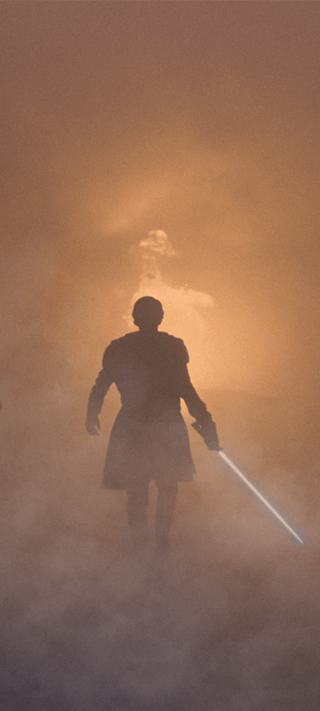 Star wars wallpaper (stills from Ahsoka and edited for nicer colors)