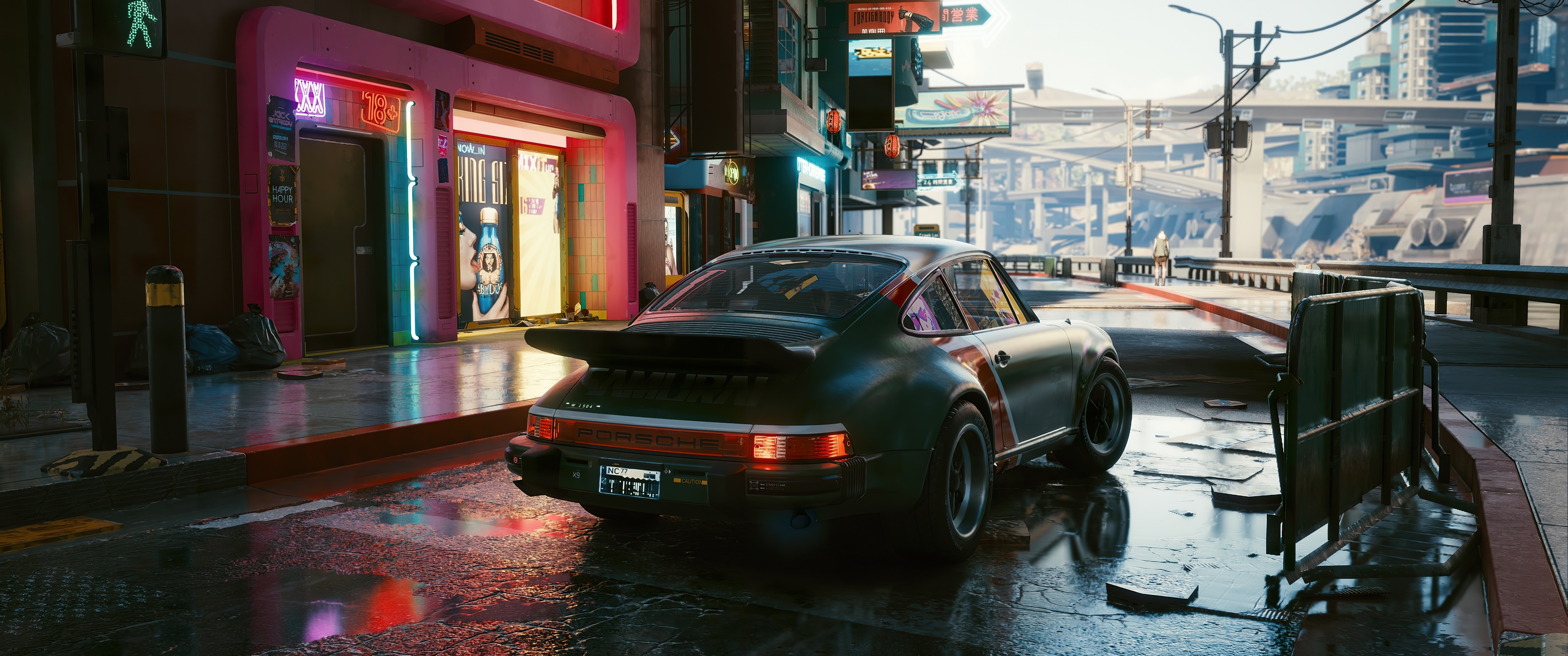 Cyberpunk 2077 Cityscape HD Wallpaper